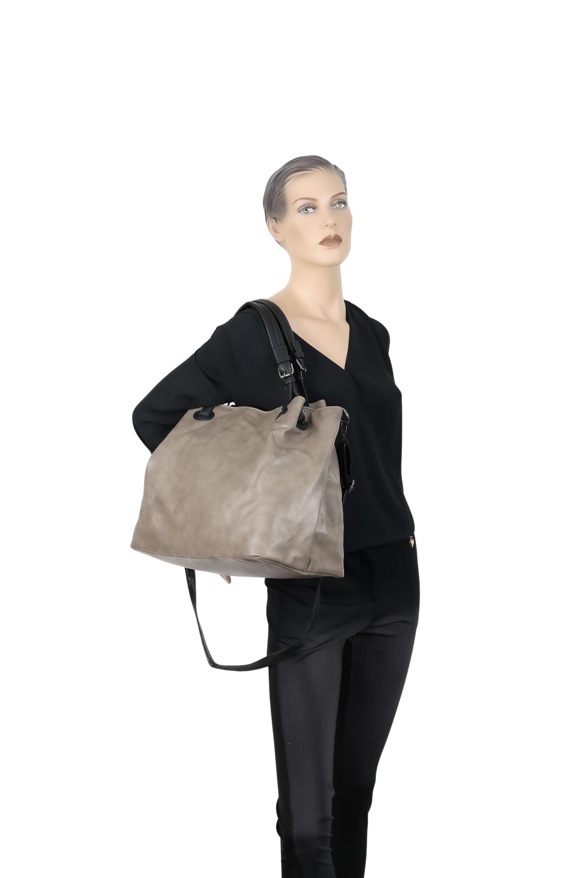TONI&FRIENDS Schultertasche »Carry Queen«, XL Tasche mit viel Platz und Fächern