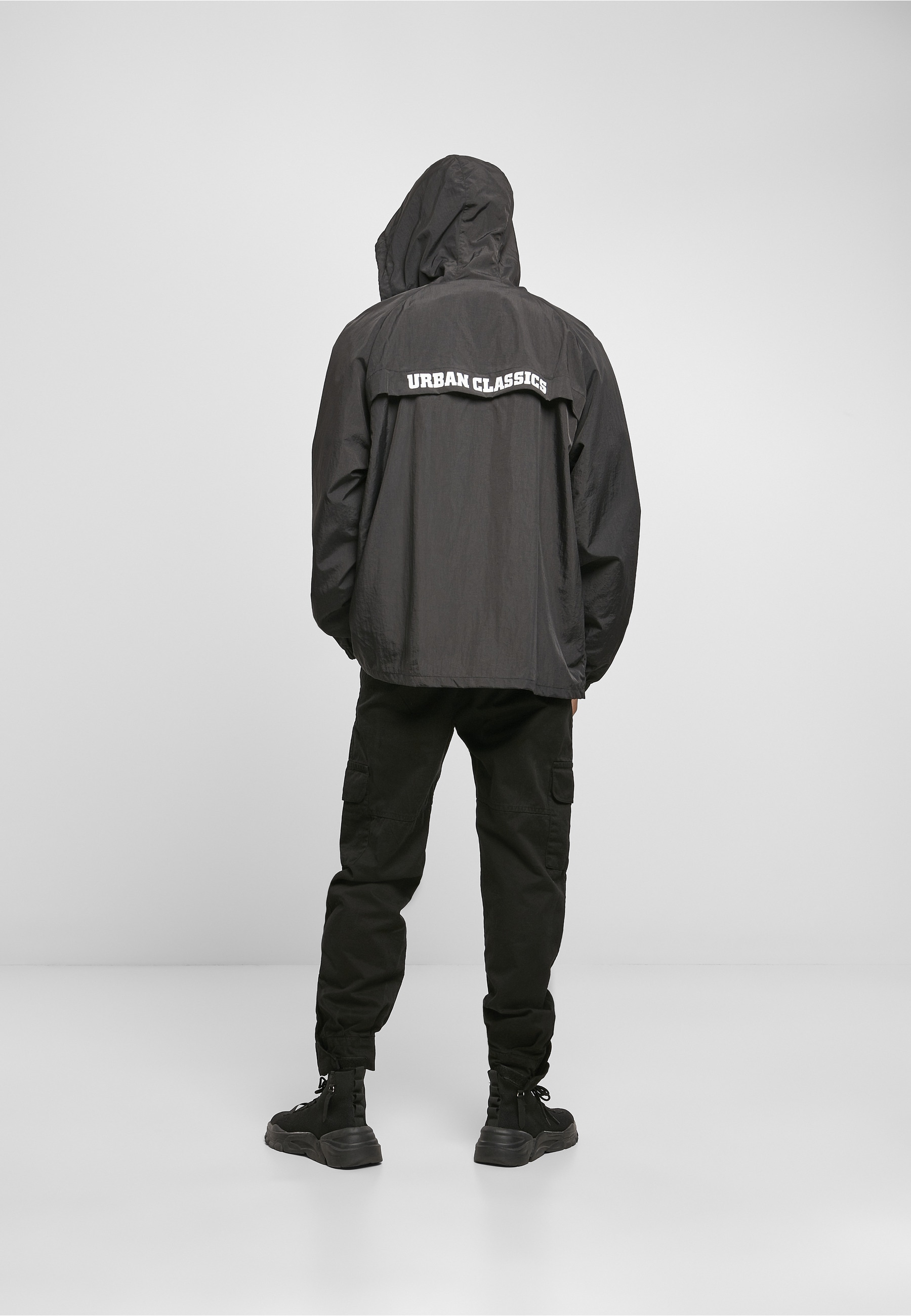 URBAN CLASSICS Allwetterjacke »Urban Classics Herren Commuter Parka« 1 Stk. tlg. mit Kapuze