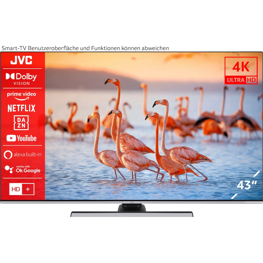 JVC LED-Fernseher »LT-43VU8156«, 108 cm/43 Zoll, 4K Ultra HD, Smart-TV