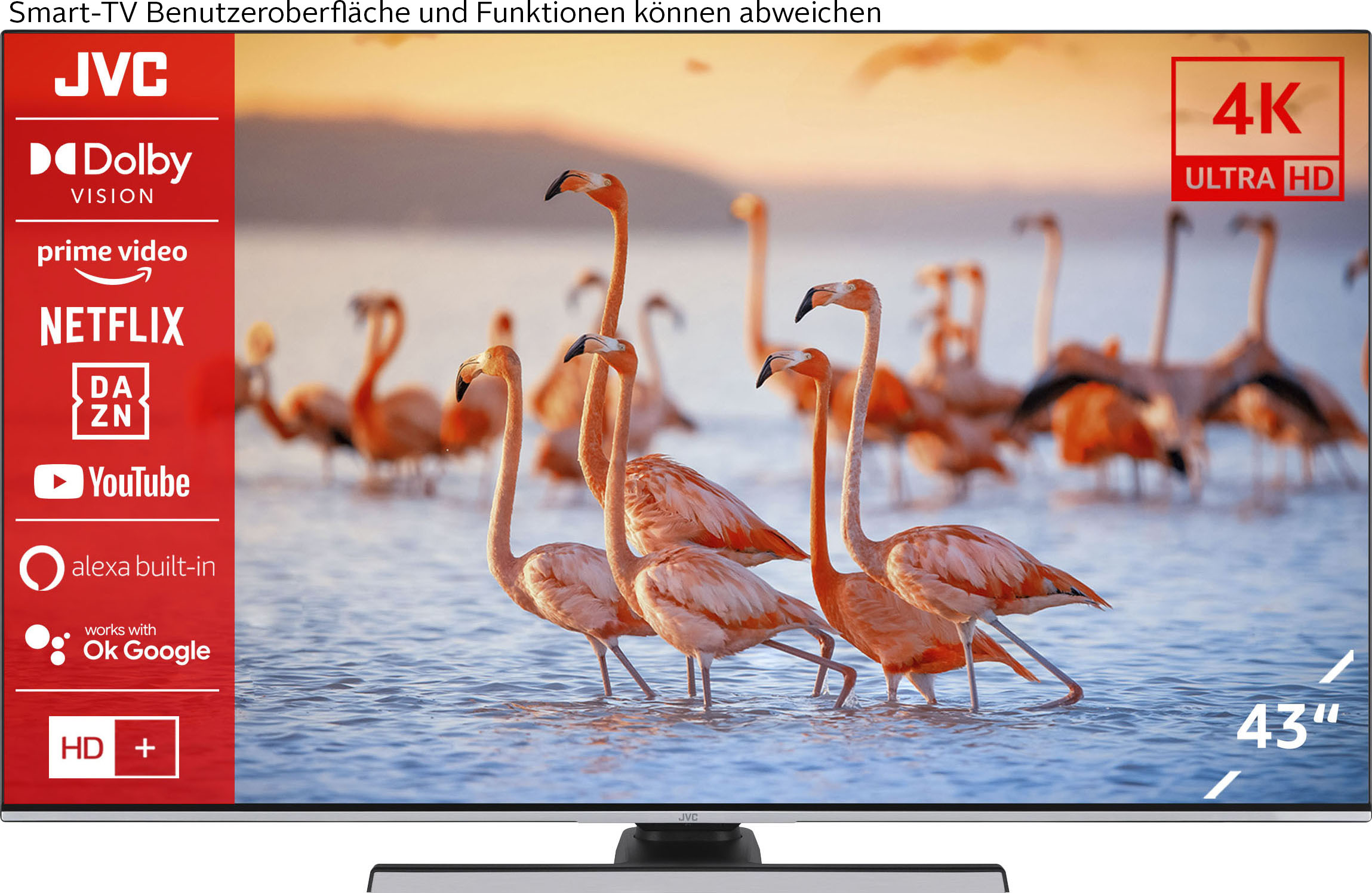 LED-Fernseher »LT-43VU8156«, 108 cm/43 Zoll, 4K Ultra HD, Smart-TV