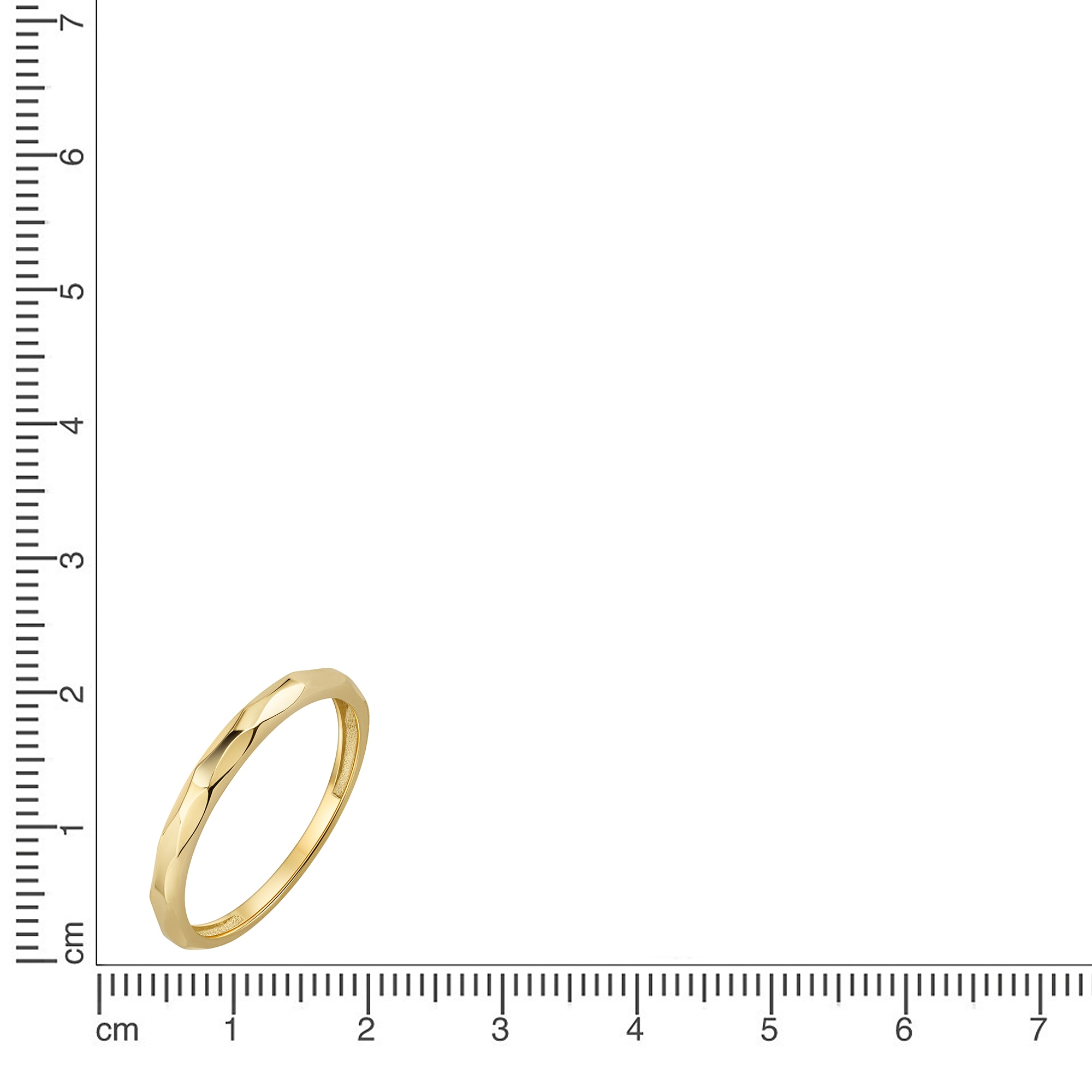Fascination by Ellen K. Fingerring »375/- Gelbgold glanz«