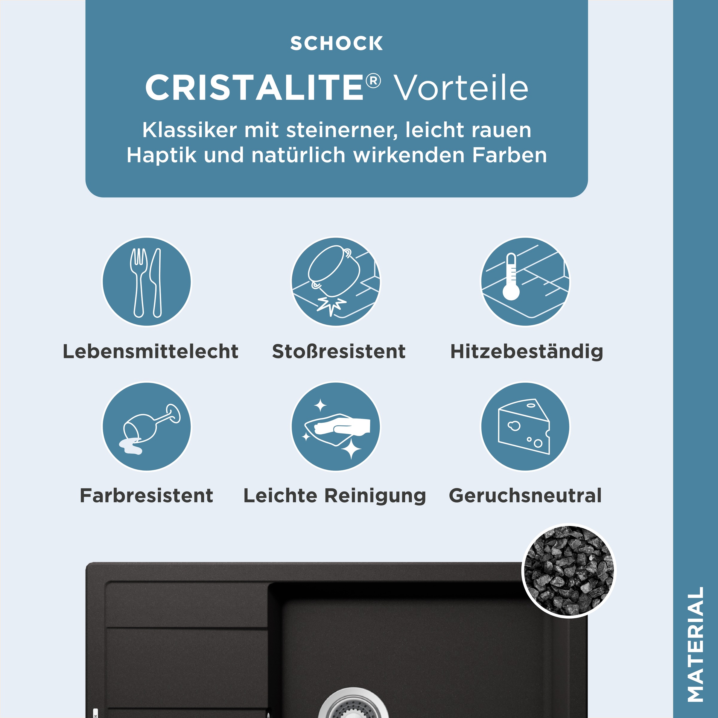 Thumbnail - Schock Granitspüle "Manhattan D-100LS"