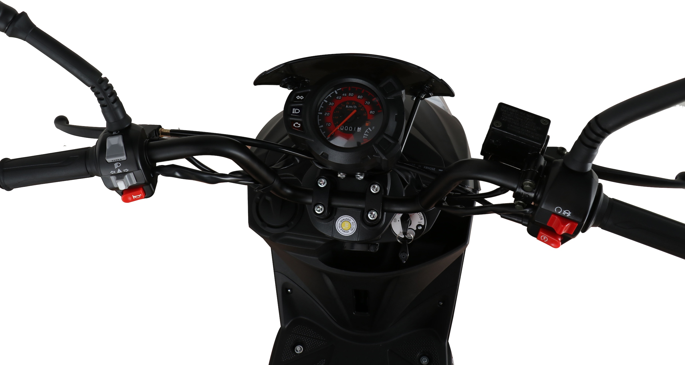 Alpha Motors Motorroller »Speedstar FI«, 50 cm³, 25 km/h, Euro 5, 2,72 PS, mit Lenkerschloss
