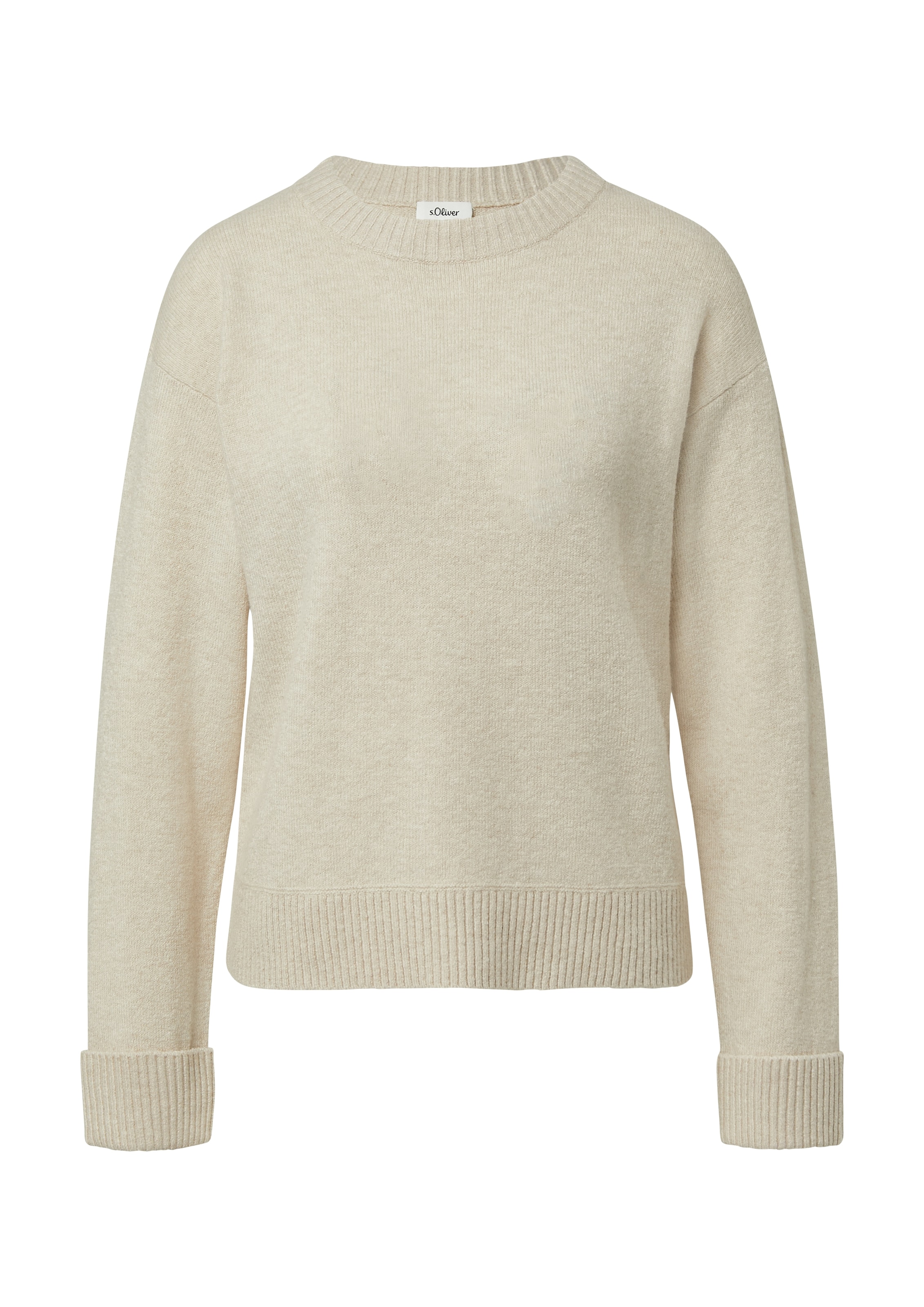s.Oliver Strickpullover, mit Rundhals