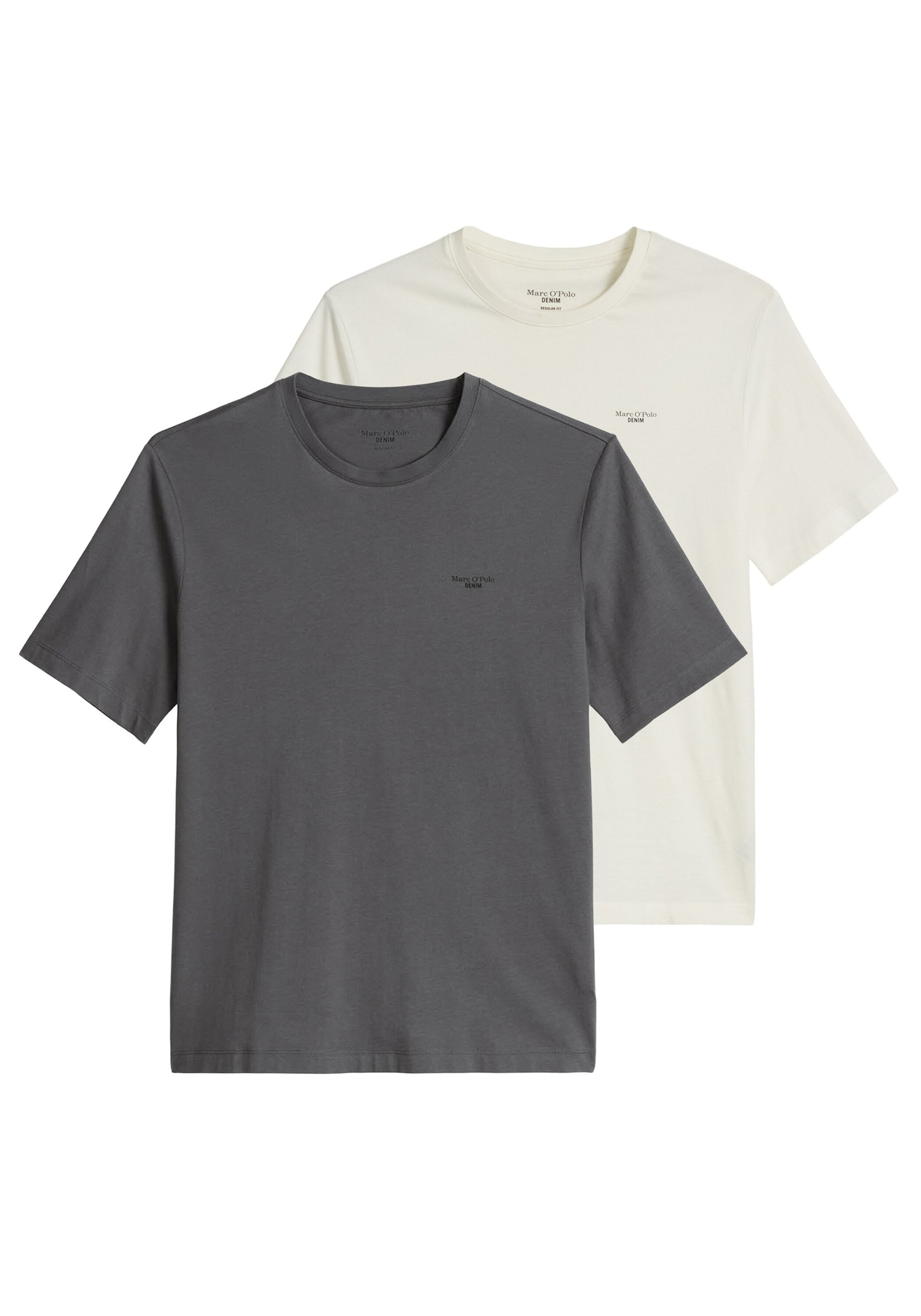 Marc OPolo DENIM T-Shirt "T-Shirt T-Shirt, SSL, Logo Print, Reg F 2er Pack" 2