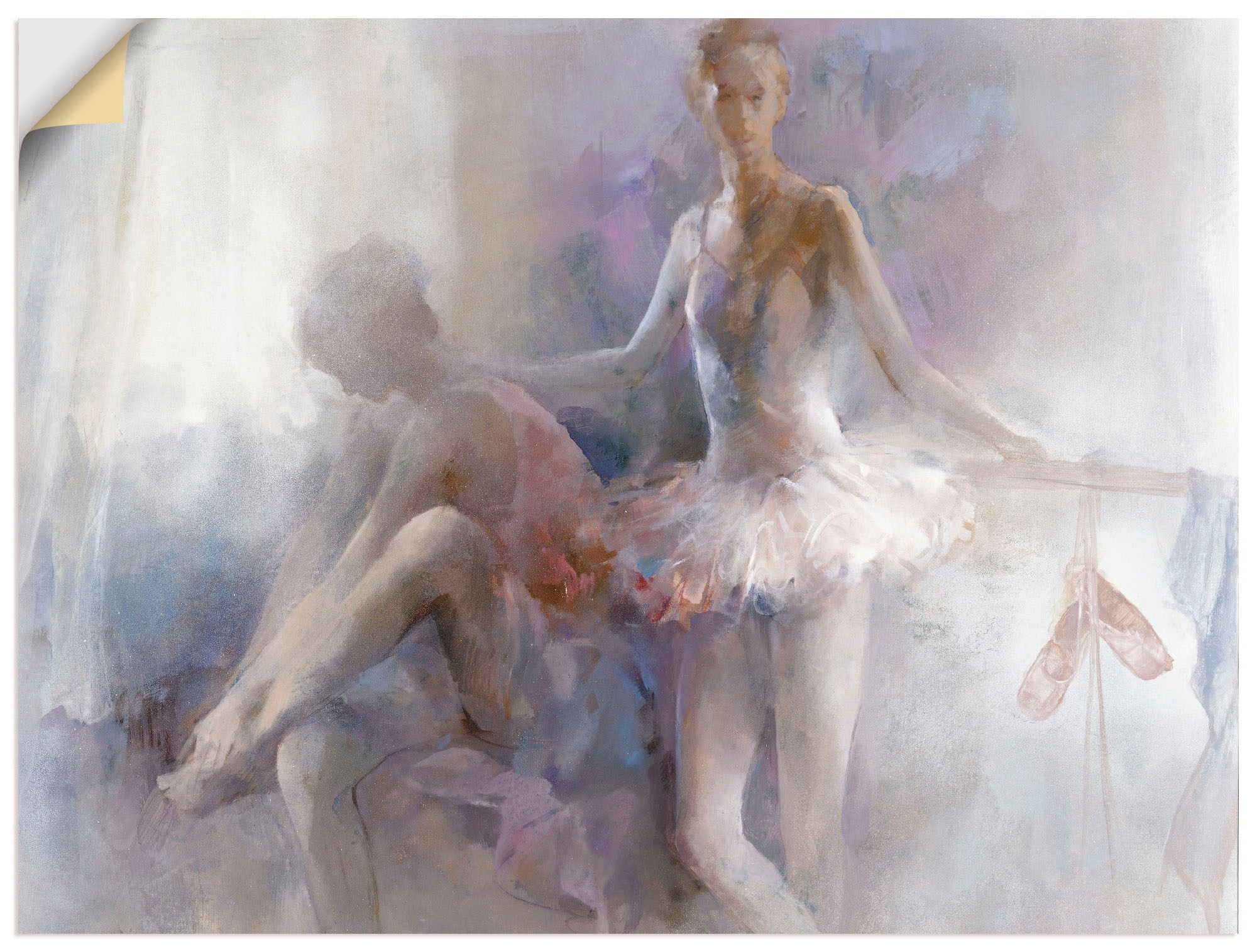 Artland Wandbild »Ballett-Mädchen«, Sport, (1 als Größen Wandaufkleber Poster in bestellen versch. BAUR oder Leinwandbild, | St.)