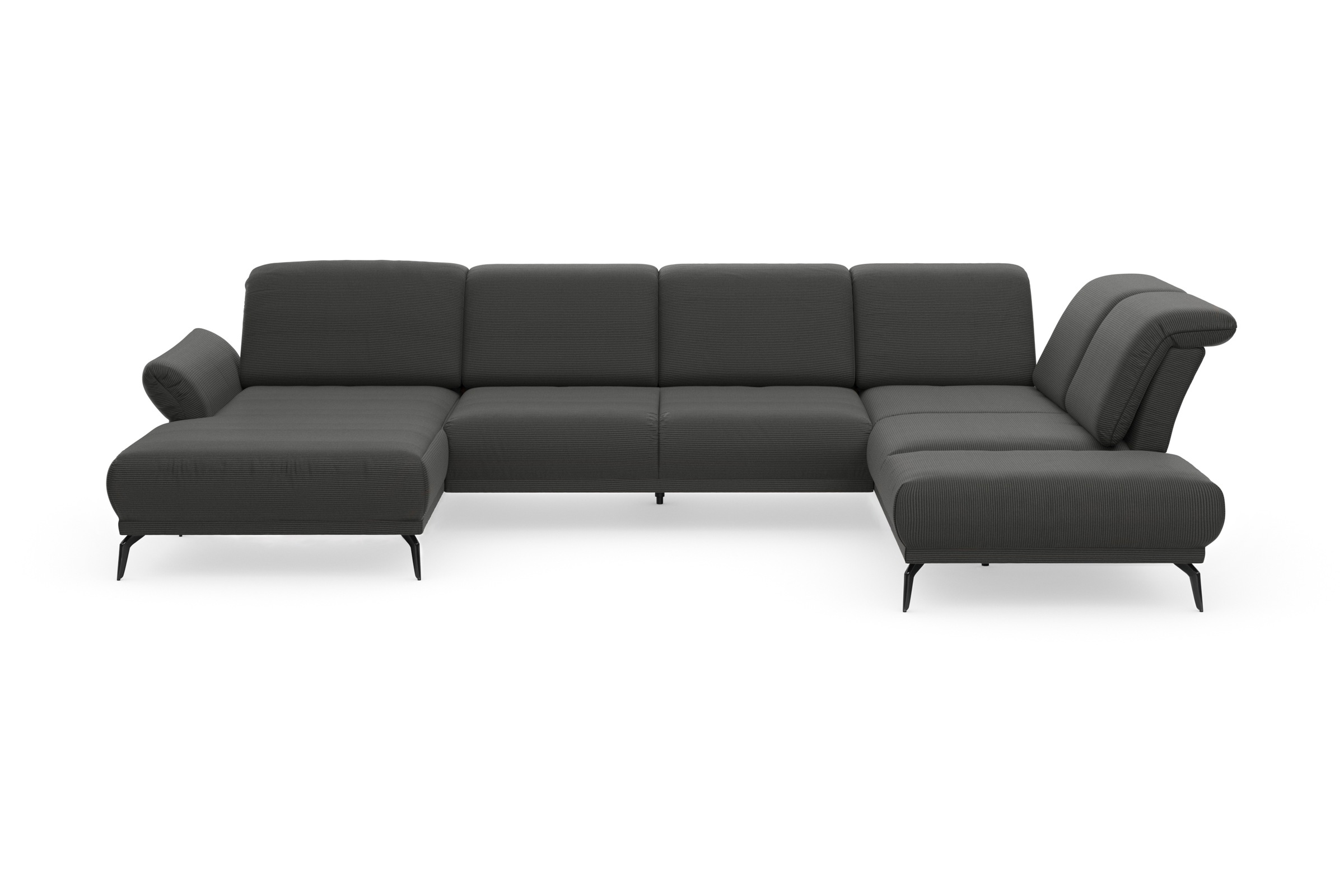 sit&more Wohnlandschaft "Coco U-Form" Sitztiefen-, Arm- und Kopfteilverstel günstig online kaufen