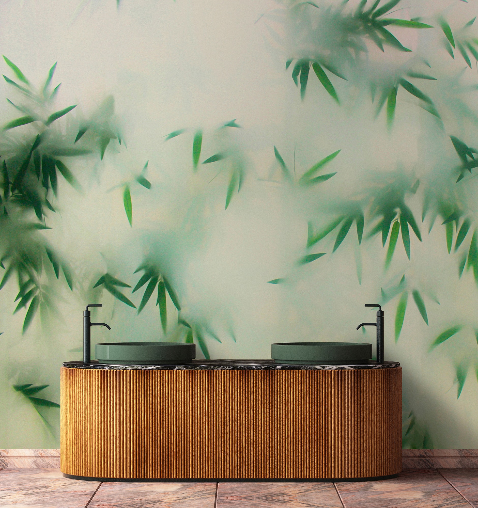 living walls Fototapete »Walls by Patel Panda`s Paradise«, Vlies, Wand