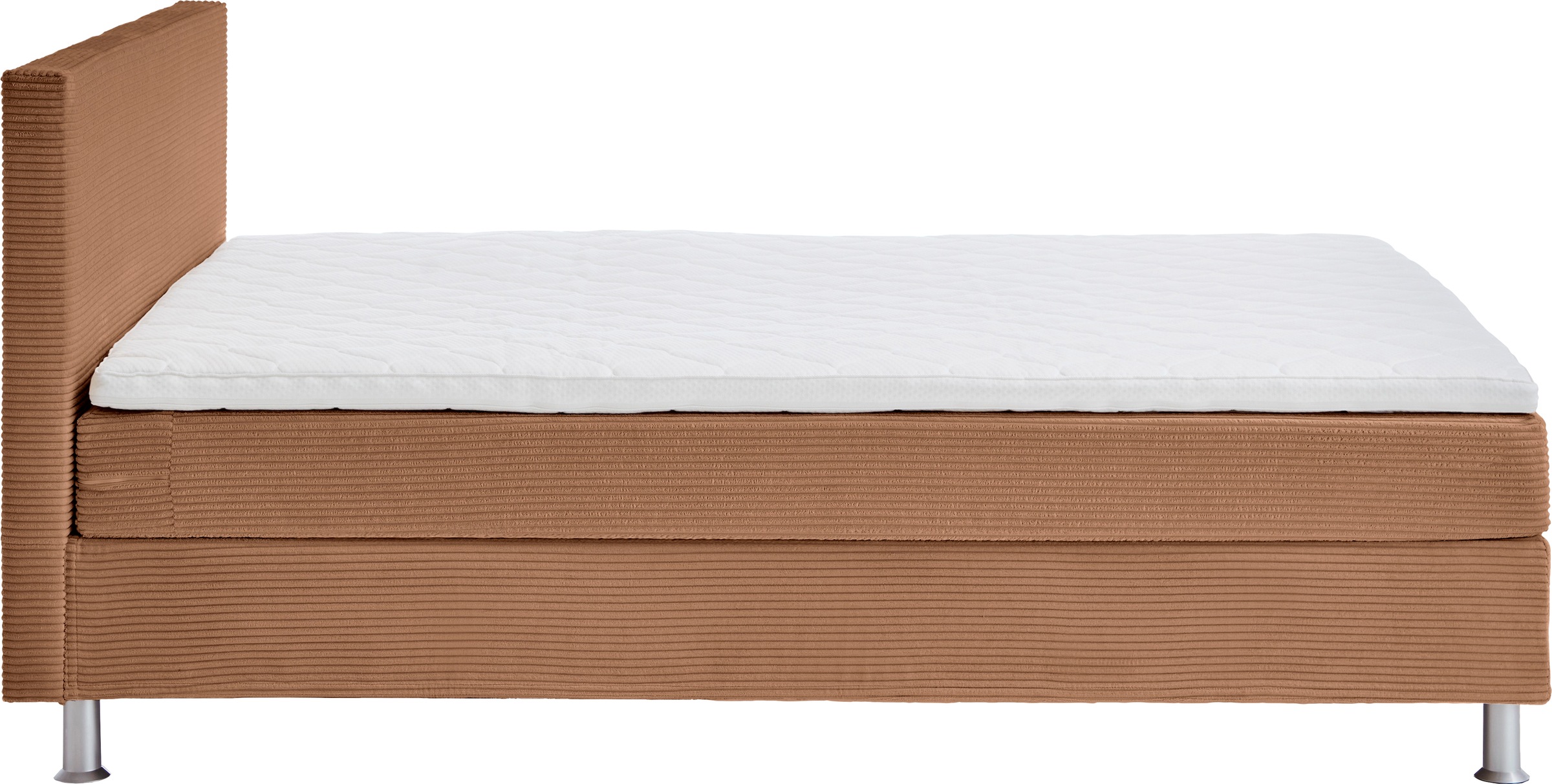 ATLANTIC home collection Boxbett »Edison«, inkl. Bonnellfederkern-Matratze und Topper