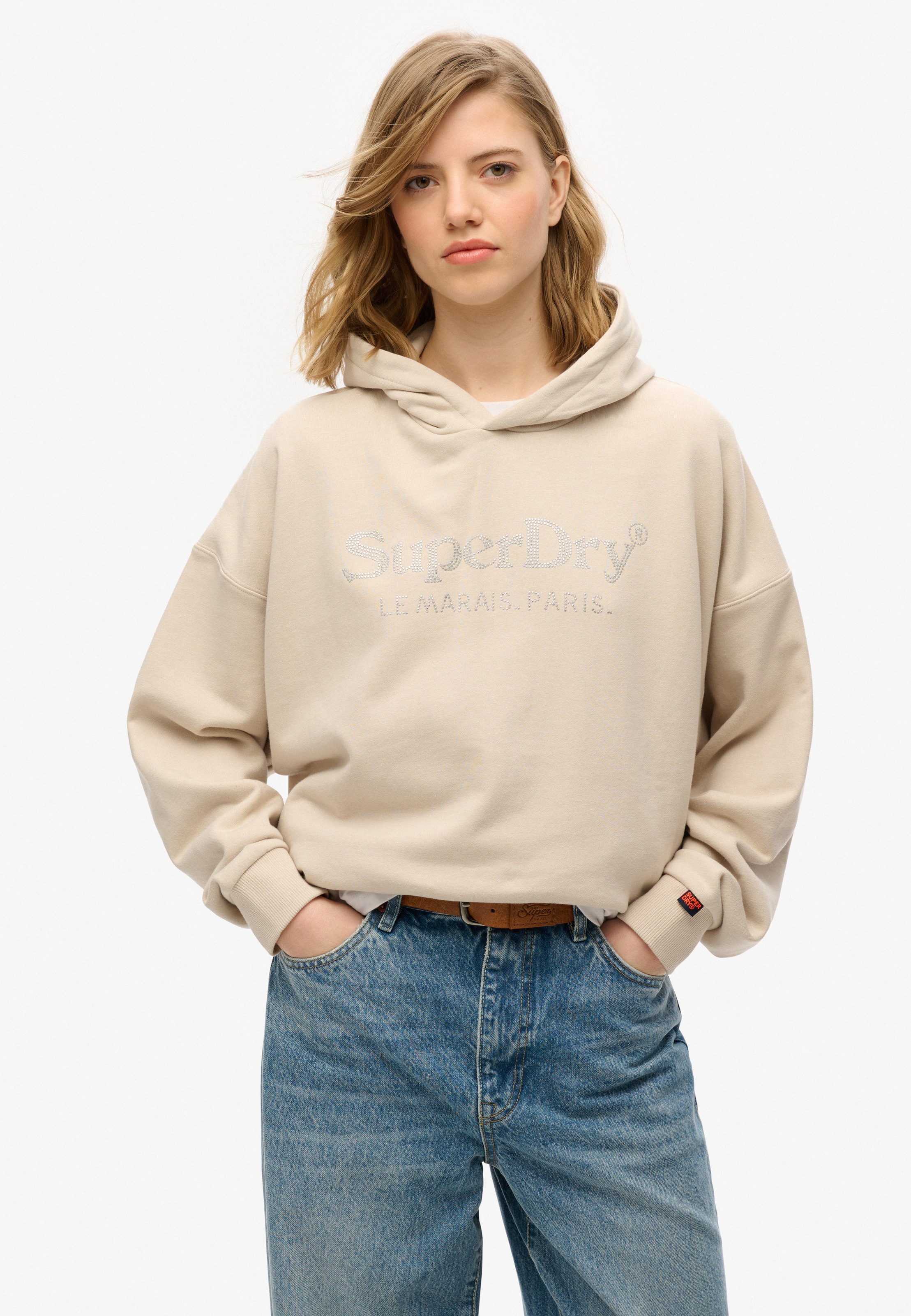 Superdry "VENUE METALLIC RELAXED HOOD" günstig online kaufen