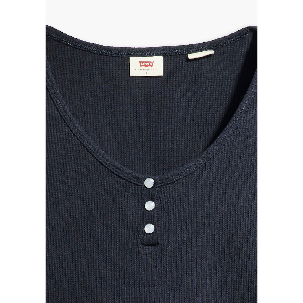 Levi's® Langarmshirt »DRY GOODS WAFFLE HENLEY«