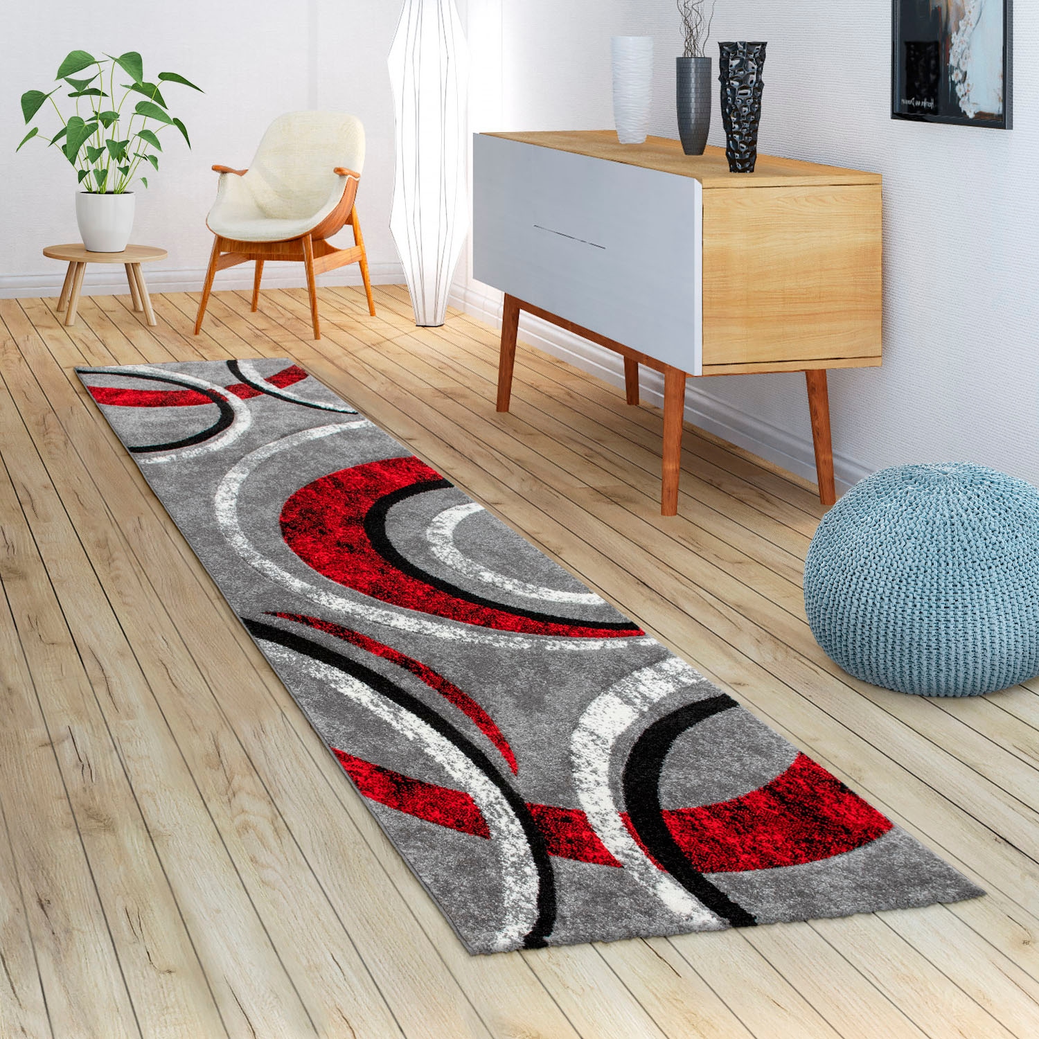 Paco Home Teppich "Brillance 758" rechteckig 14 mm Höhe Kurzflor, modernes günstig online kaufen