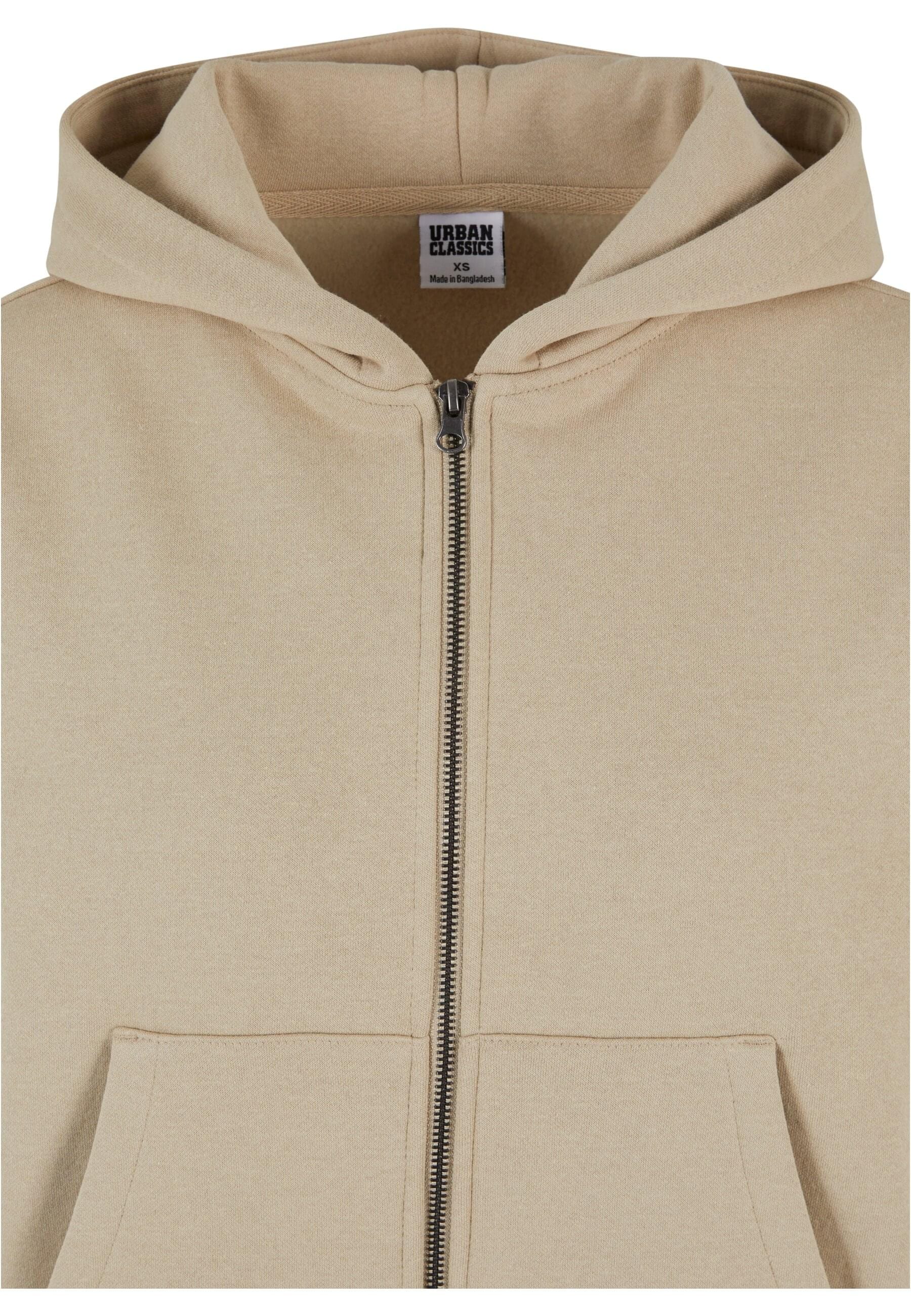URBAN CLASSICS Sweatjacke »Urban Classics Damen Ladies Boxy Zip Hoody«