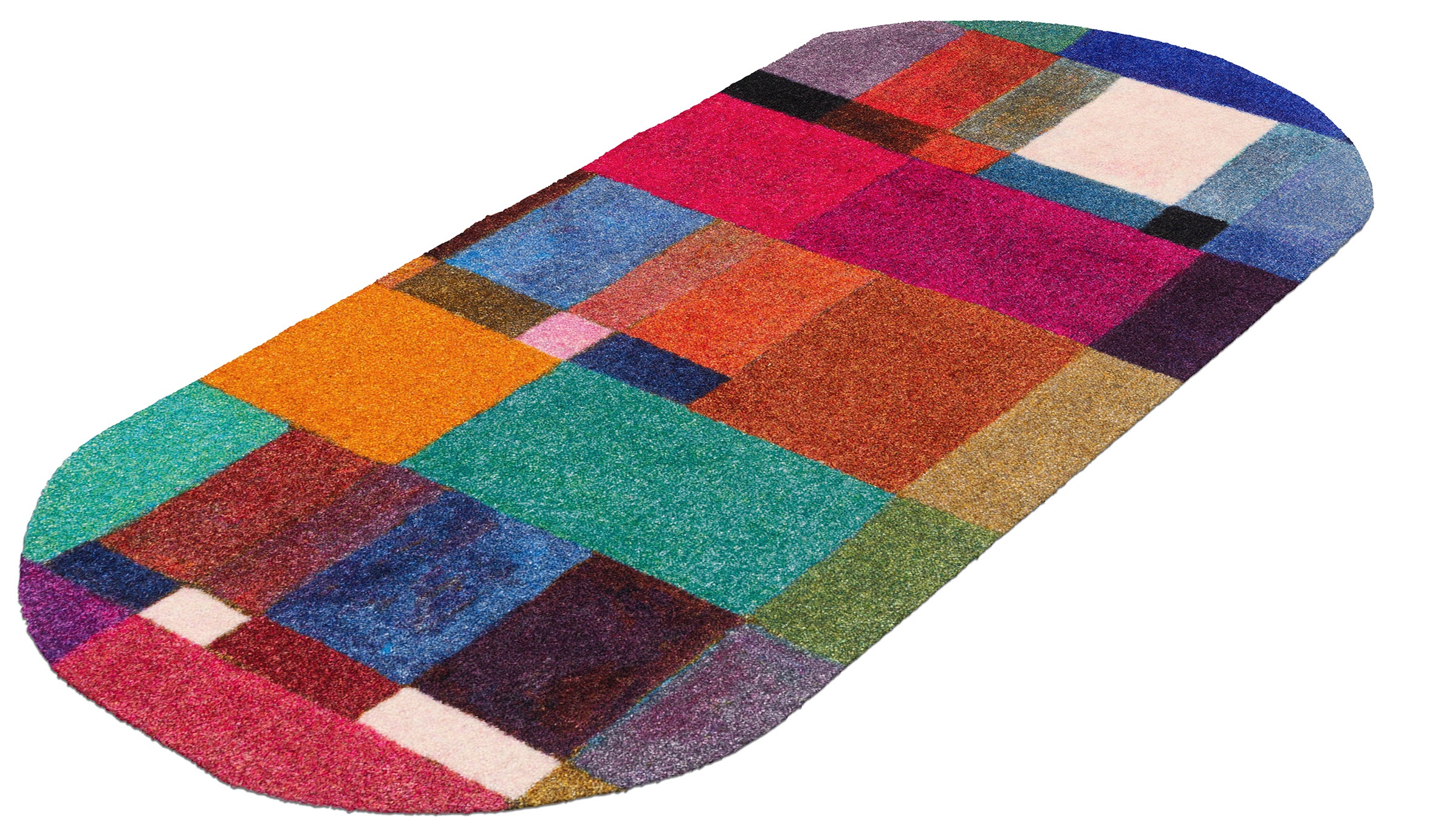 wash+dry by Kleen-Tex Teppich »Mosaique«, rechteckig, 9 mm Höhe