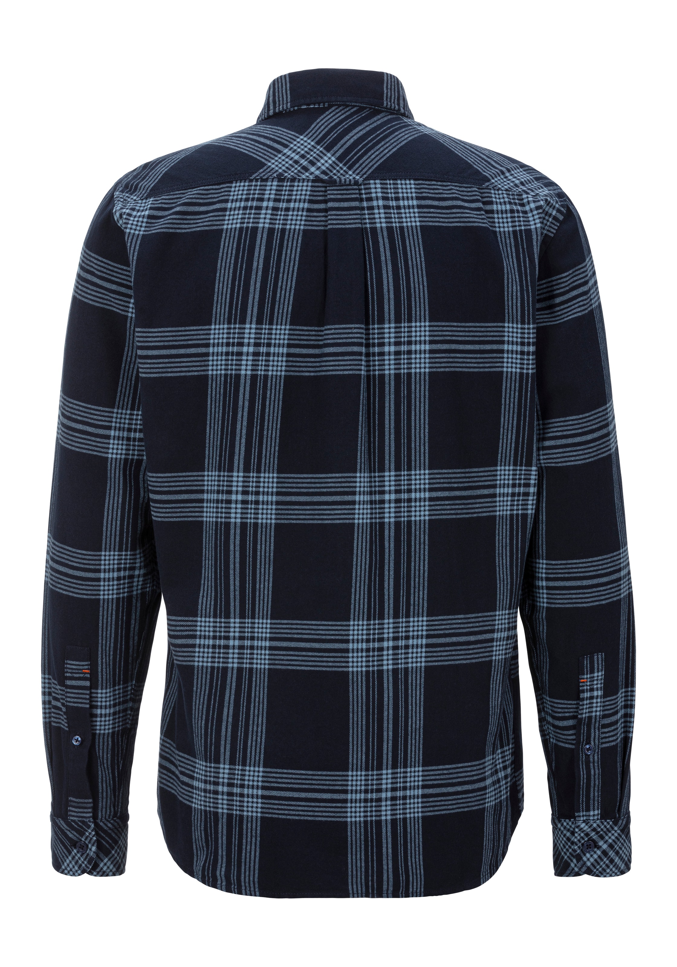 BOSS ORANGE Langarmhemd "Rickert" mit dezentem Karo-Design günstig online kaufen