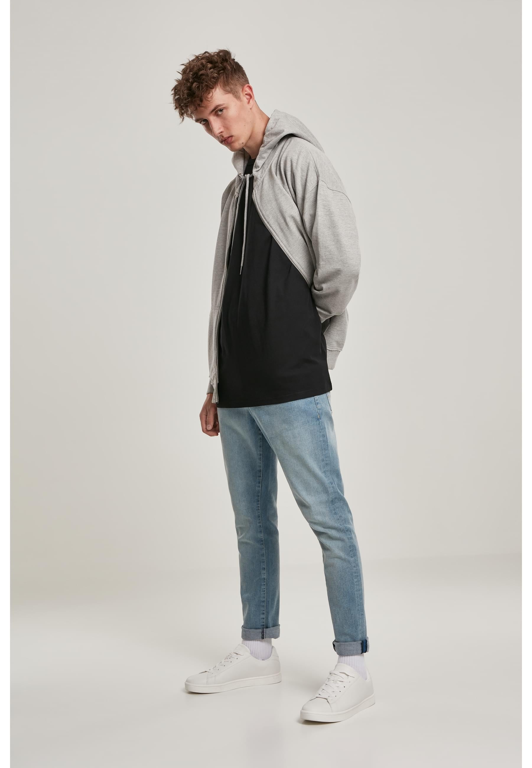 URBAN CLASSICS Kurzarmshirt »Urban Classics Herren Organic Basic Tee 2-Pack«, (1 tlg.)