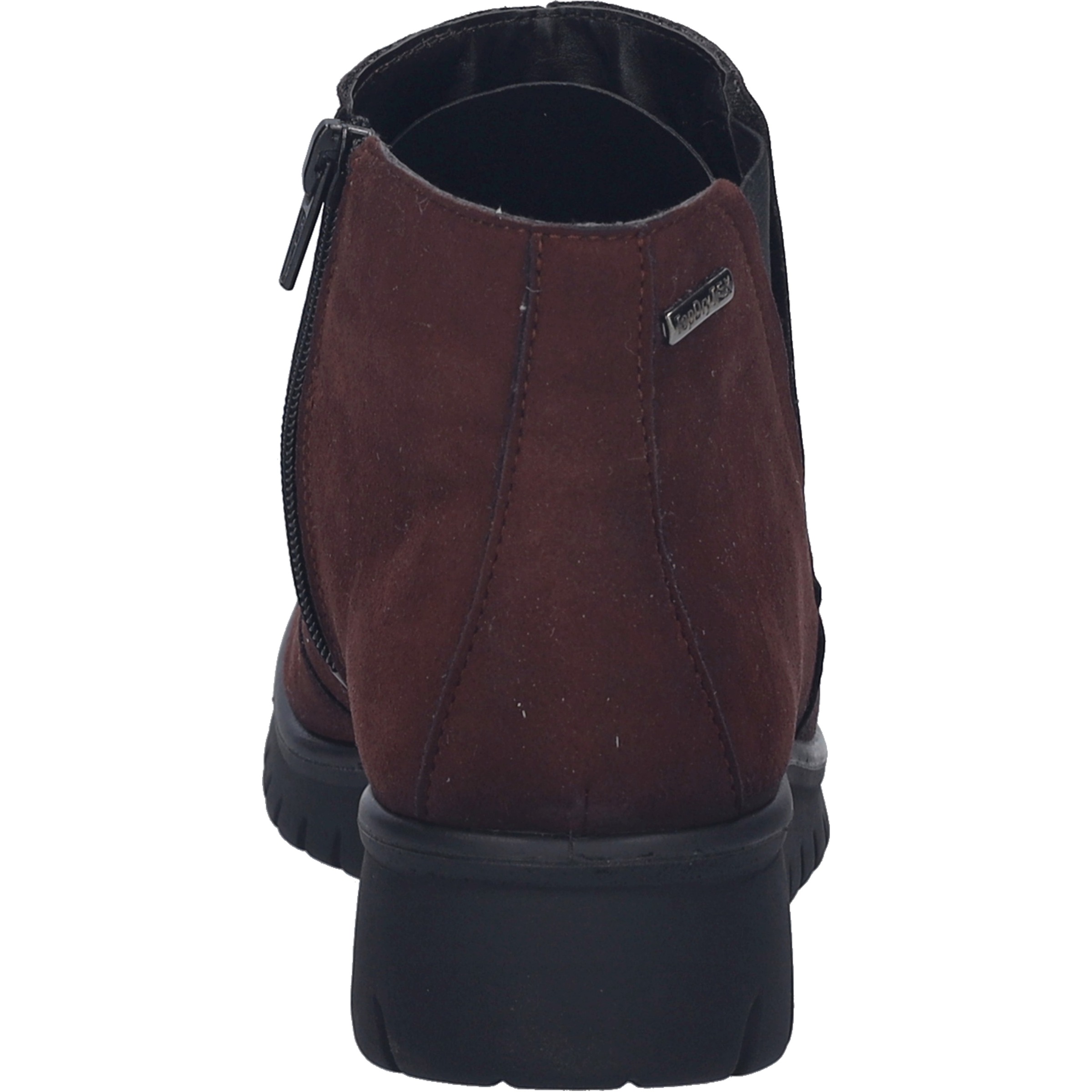 Stiefelette JOSEF SEIBEL "Calais 54, bordeaux", Damen, Gr. 39, rot (bordeaux), Obermaterial: 100% Textilmaterial TEXMAT., Schuhe Stiefelette 3