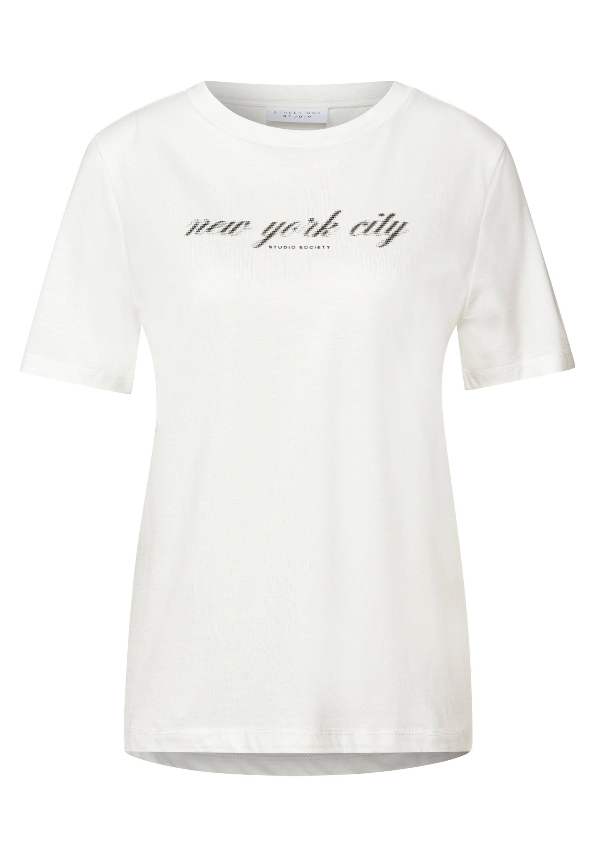 STREET ONE STUDIO Print-Shirt, im soften Baumwoll-Mix