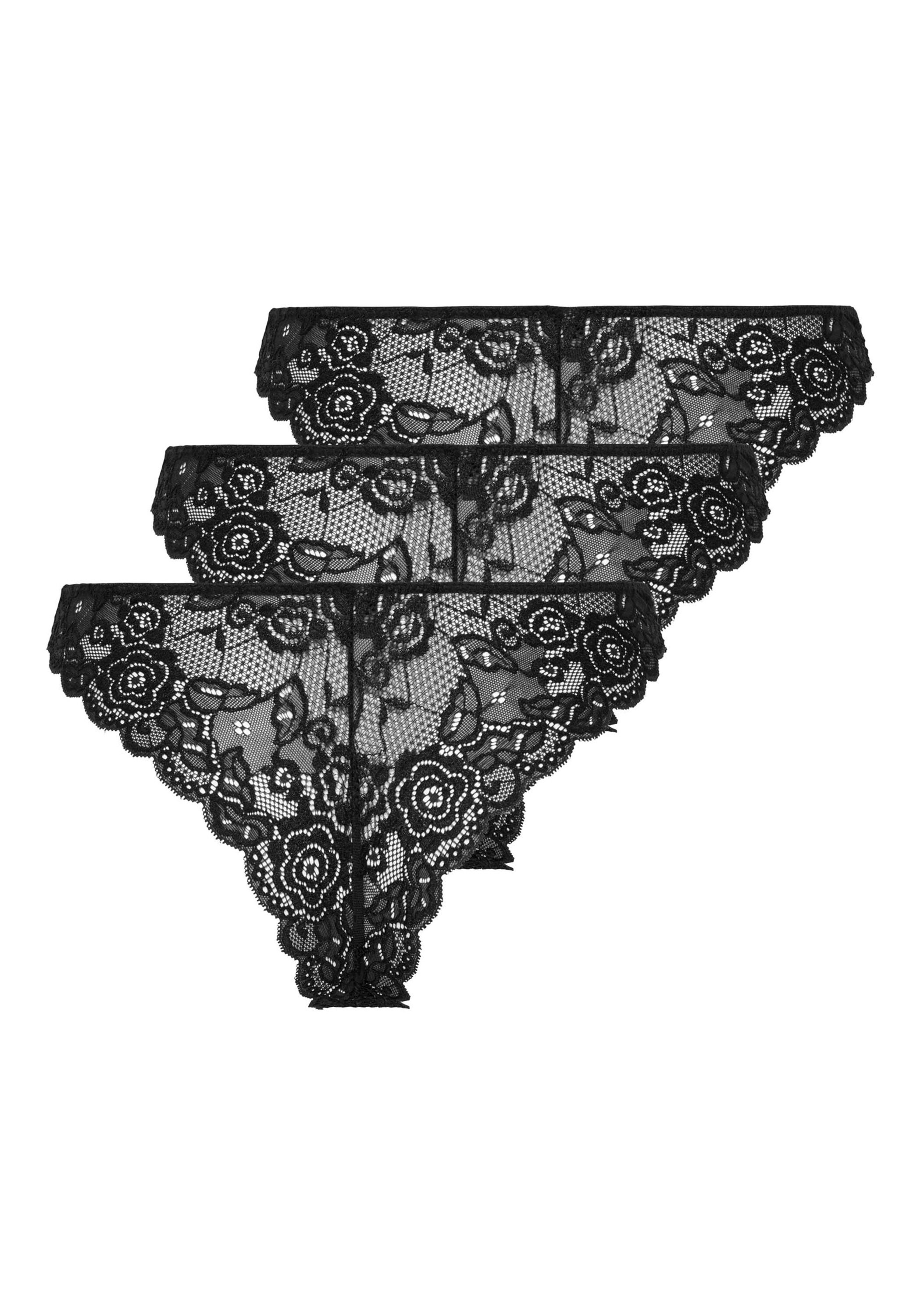 ONLY Slip "Slip ONLCHLOE LACE BRAZIL 3er Pack" günstig online kaufen