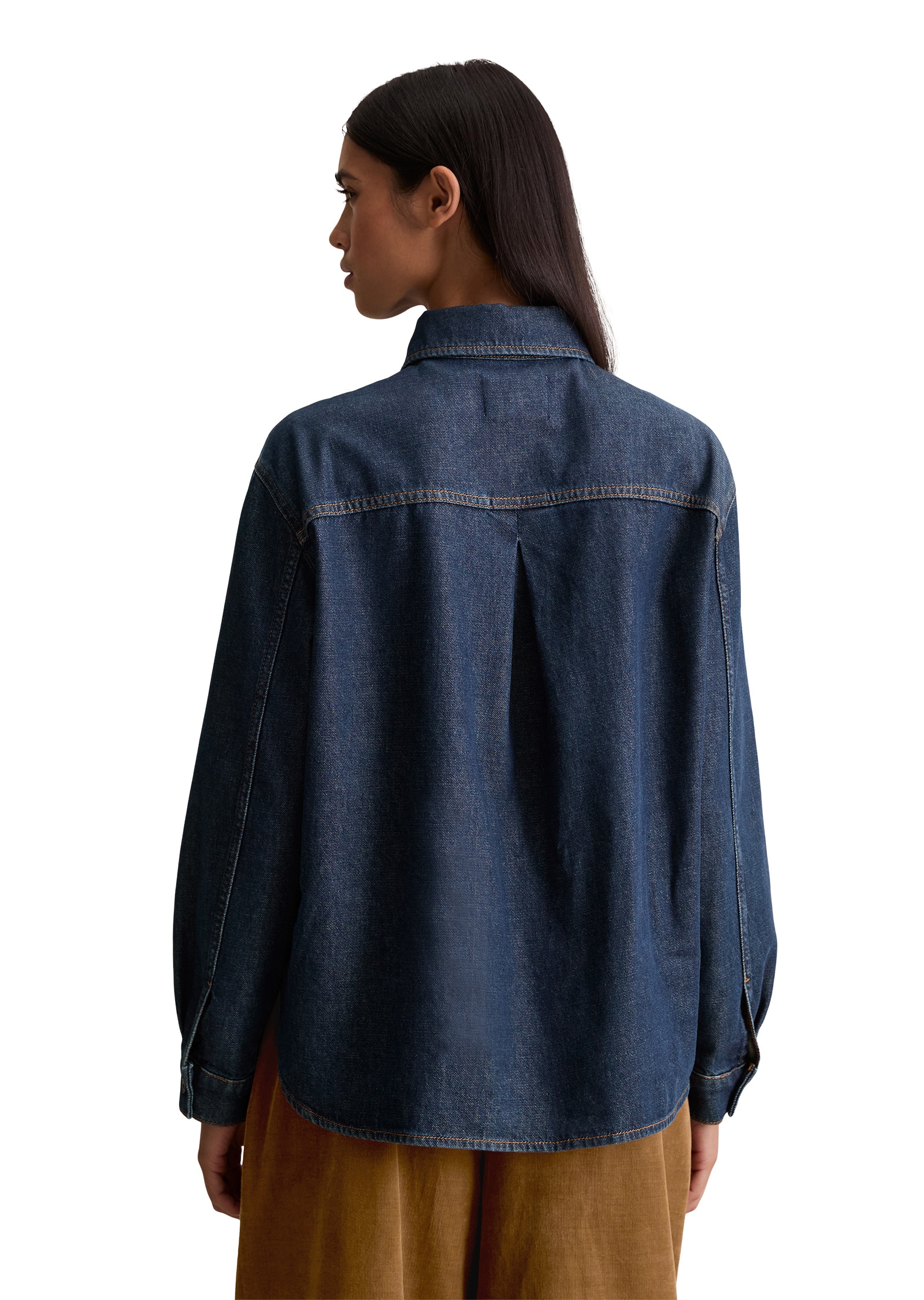 Marc O'Polo DENIM Langarmbluse »aus reiner Bio-Baumwolle«