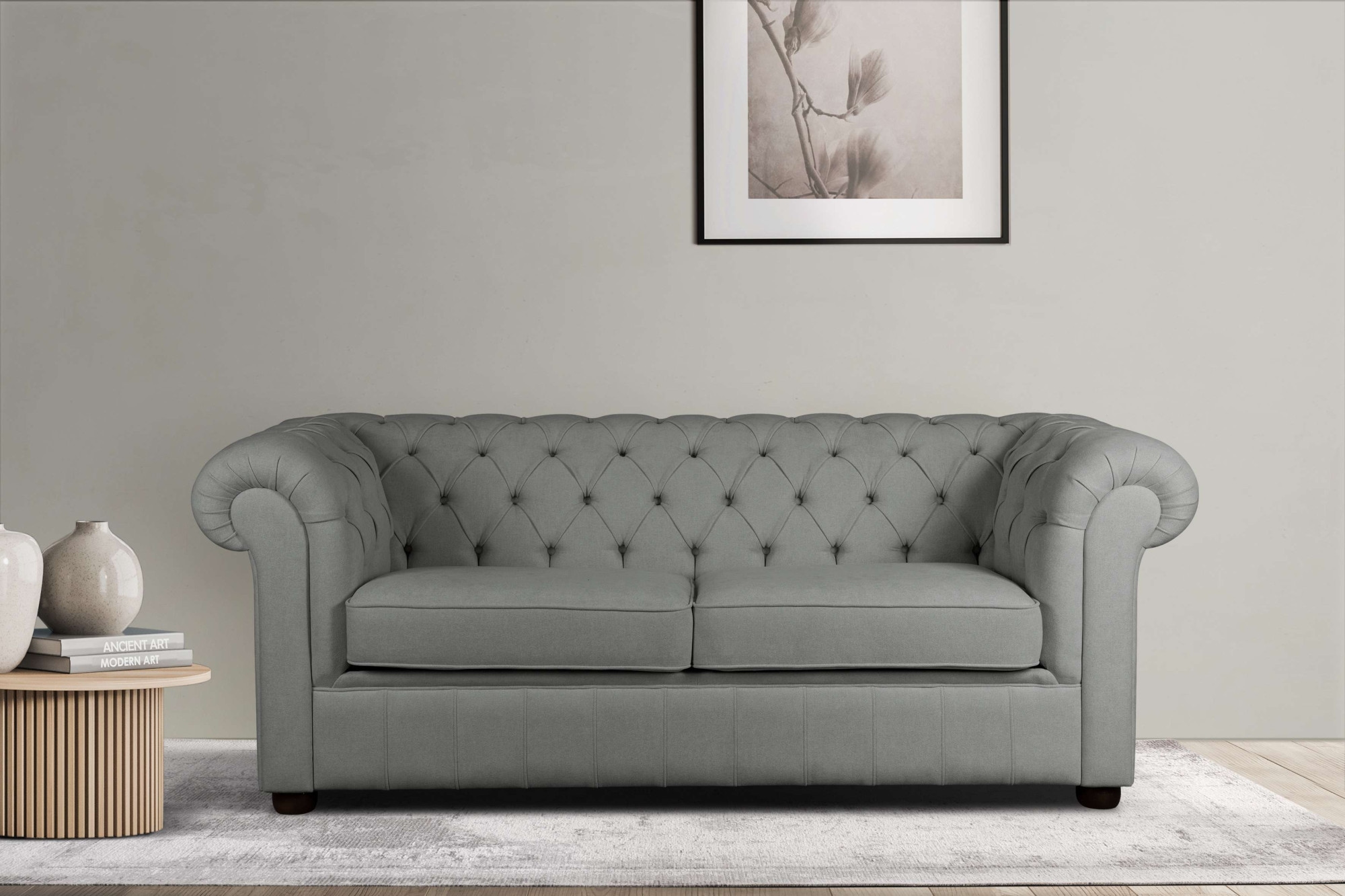 Home affaire 3-Sitzer "CHARENTE, optionale Schlafsofa, Chesterfield-Sofa, B günstig online kaufen
