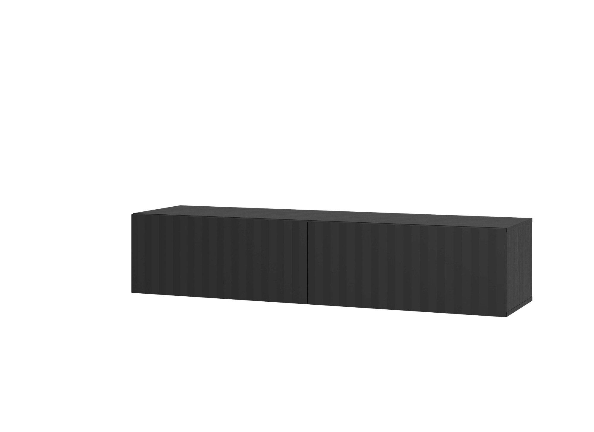 INOSIGN Lowboard »Antibes TV-Lowboard, Breite 192/154/128 cm, TV-Schrank«, TV-Kommode, 3D-Fronten, Push-To-Open-Funktion, Wandmonatage