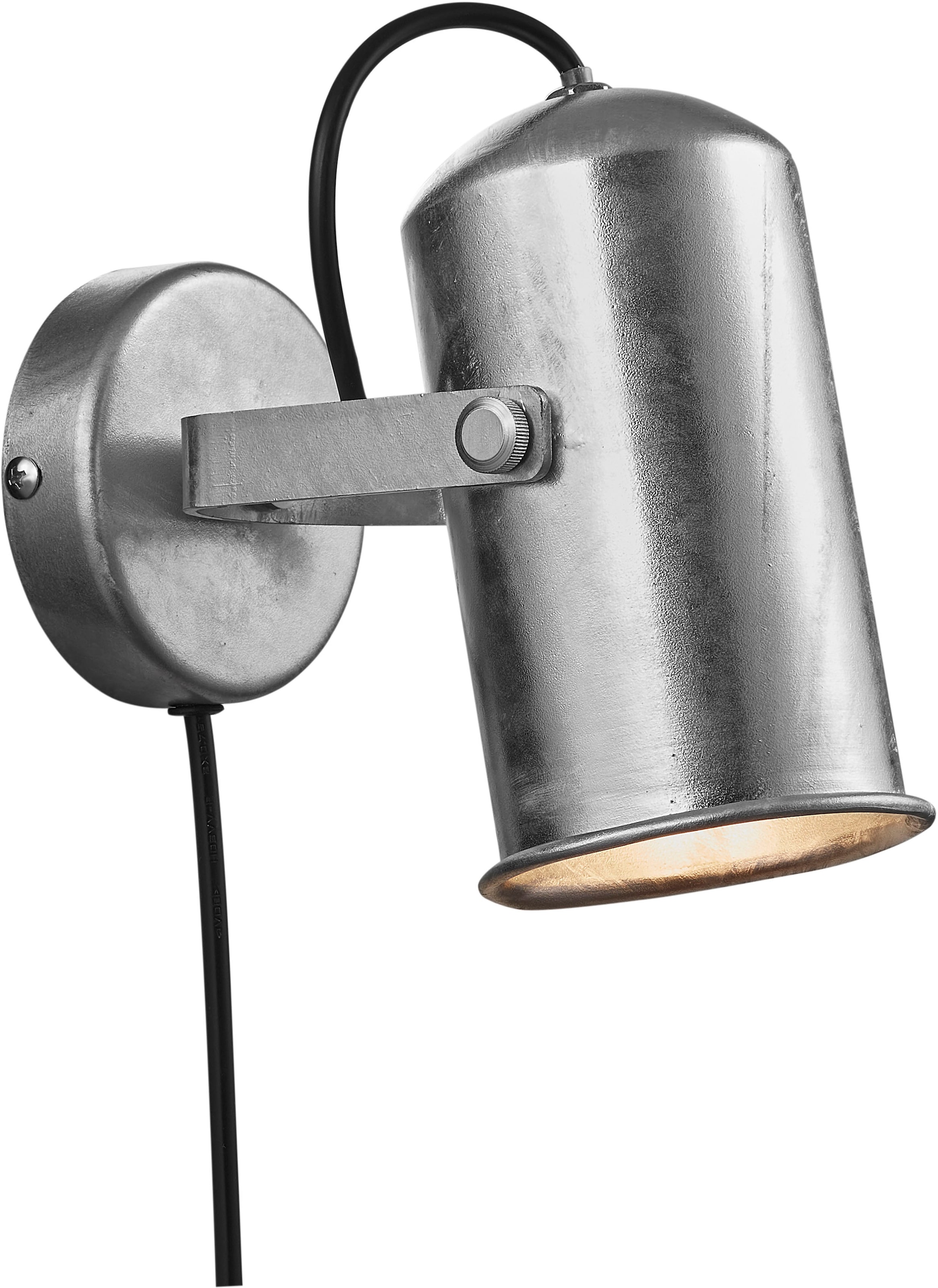 Nordlux Wandleuchte »Porter«, industrielles Design, | verstellbarer Lampenkopf BAUR gerichtetes Licht für