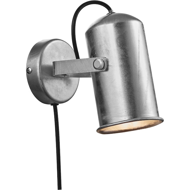 Nordlux Wandleuchte »Porter«, industrielles Design, verstellbarer Lampenkopf  für gerichtetes Licht | BAUR
