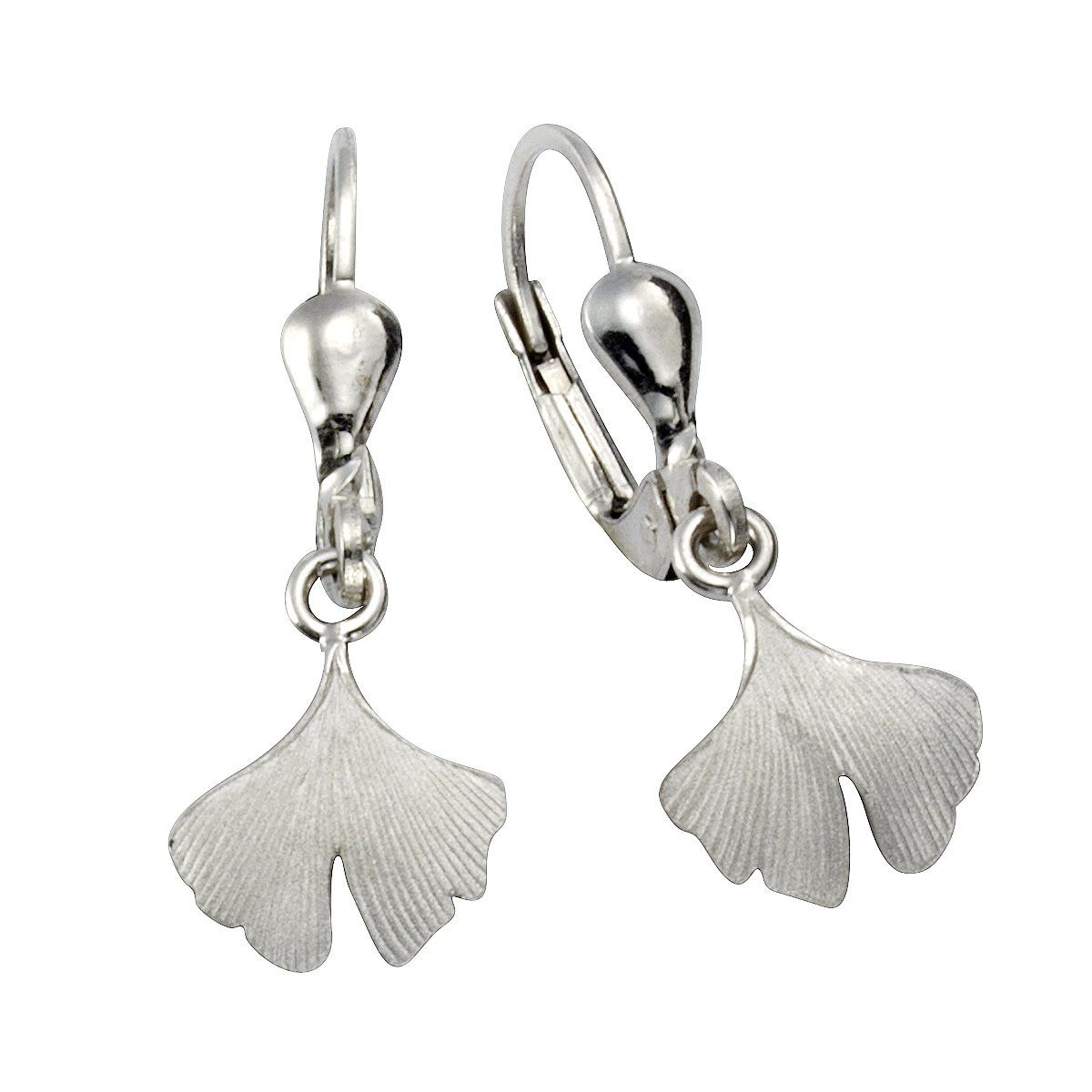 Vivance Klappcreolen »925/- Sterling Silber Ginkgo« kaufen