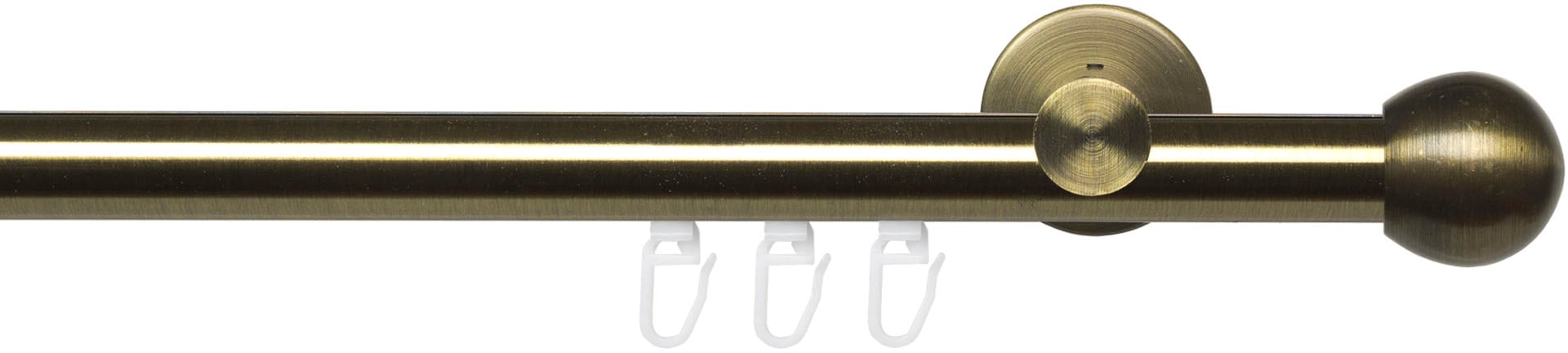 Liedeco Gardinenstange "Innenlaufgarnitur 20 mm Blues Kugel" Ø 20 mm 1 läuf günstig online kaufen