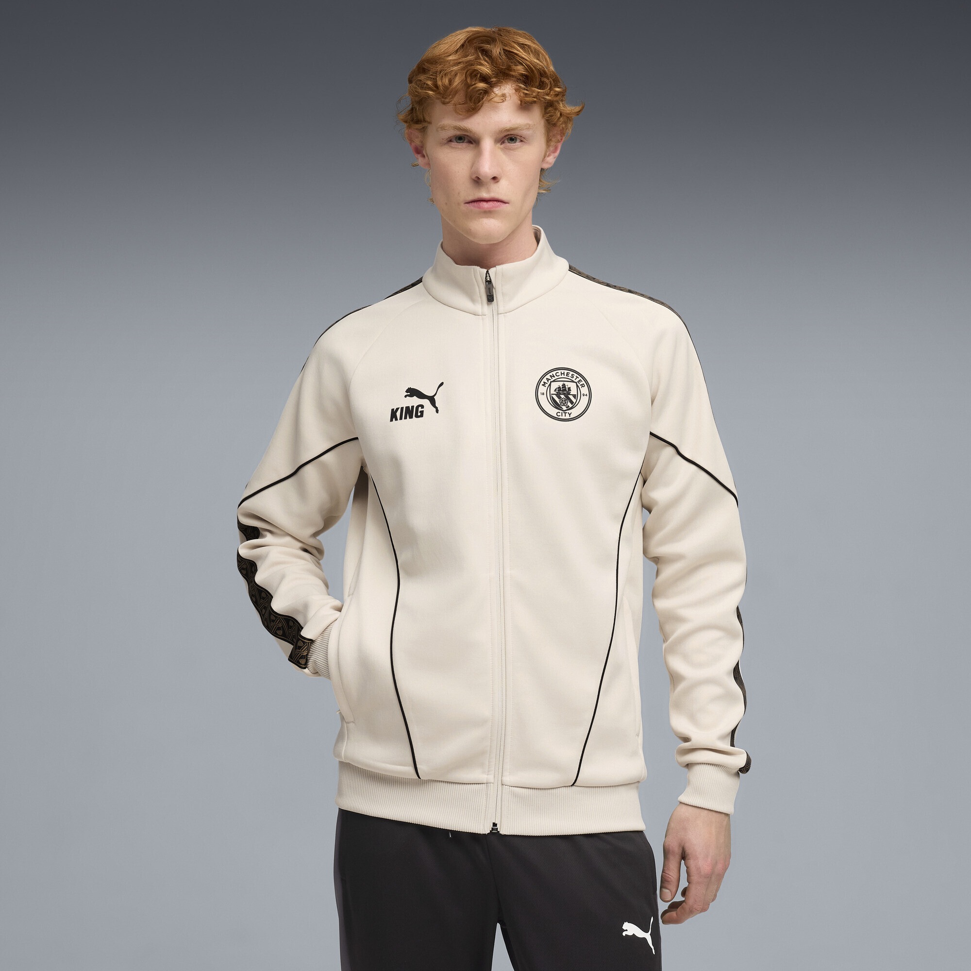 PUMA Sweatjacke "Manchester City KING Anthem Jacke Herren" günstig online kaufen