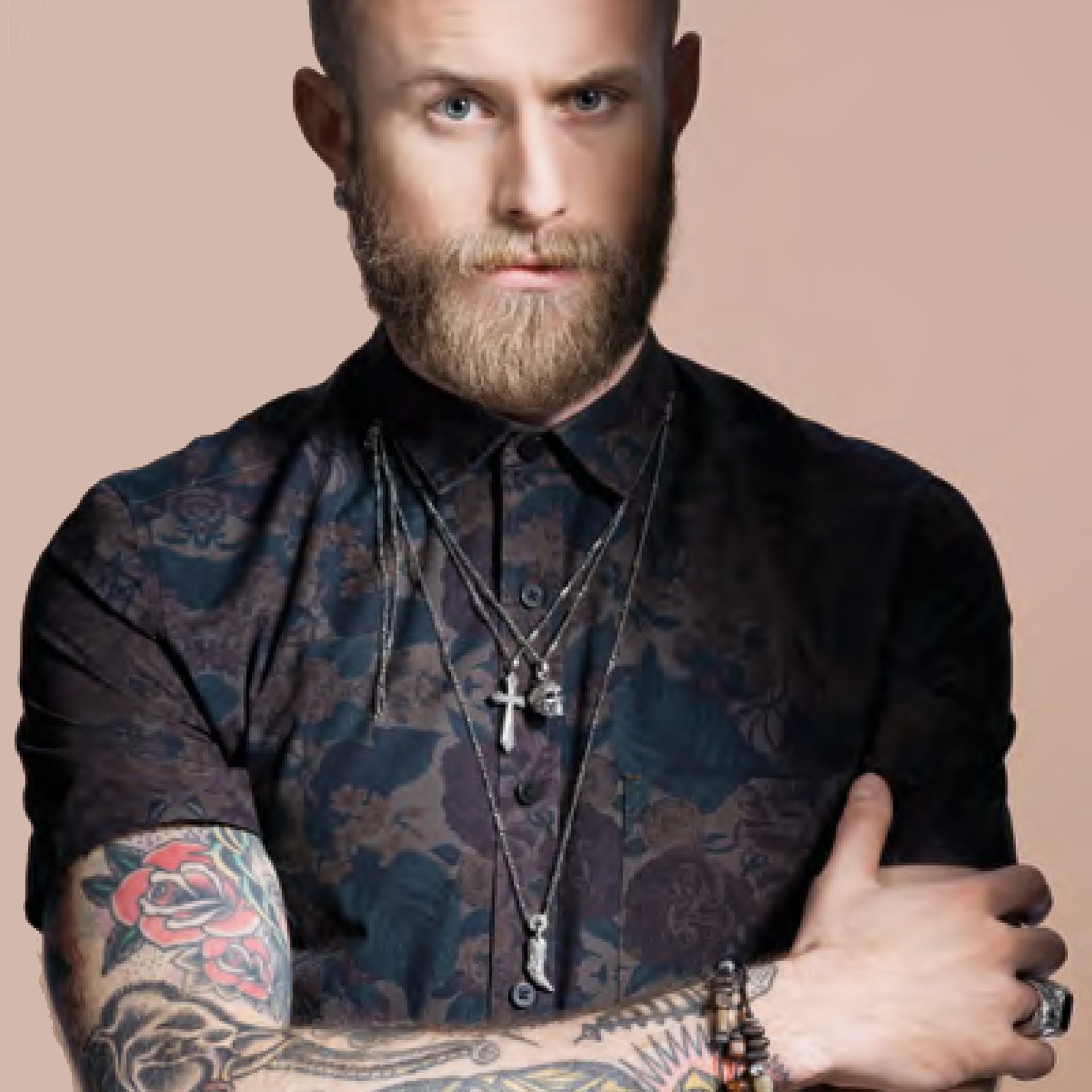 CAÏ Kette mit Anhänger »925/- Sterling Silber matt oxidiert«