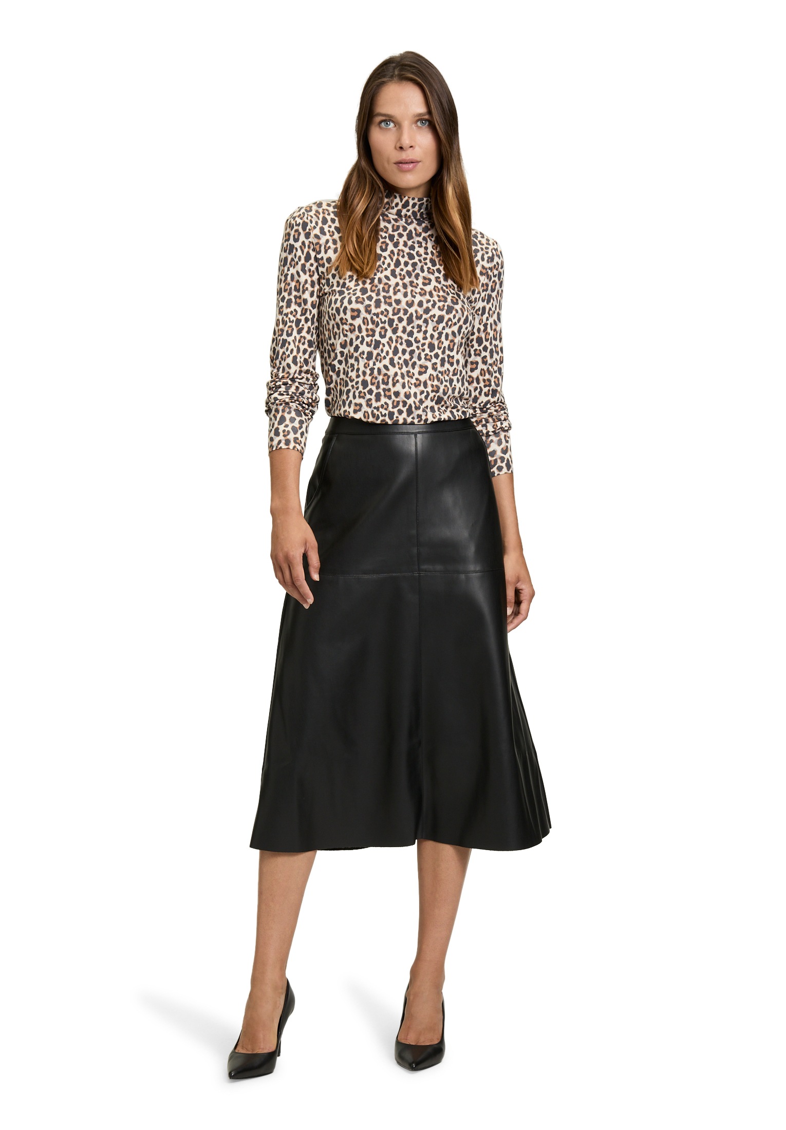Betty Barclay Maxirock »Betty Barclay Damen A-Linien-Rock unifarben«, Material