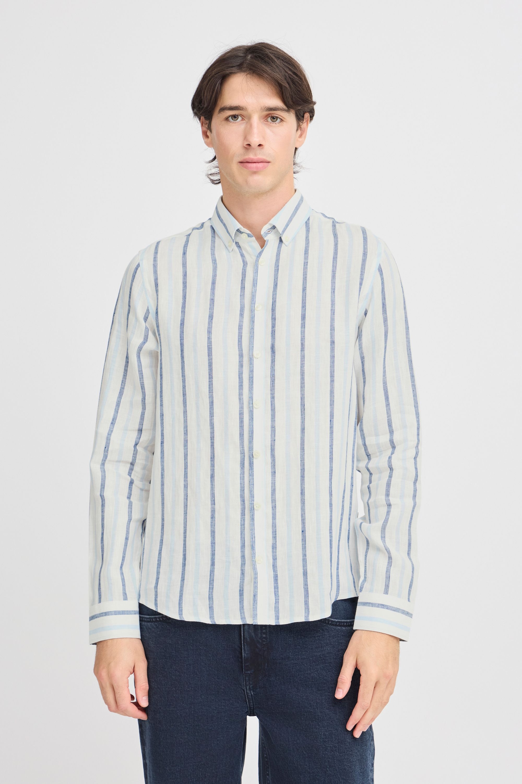 Casual Friday Leinenhemd »Leinenhemd CFDYLAN striped«