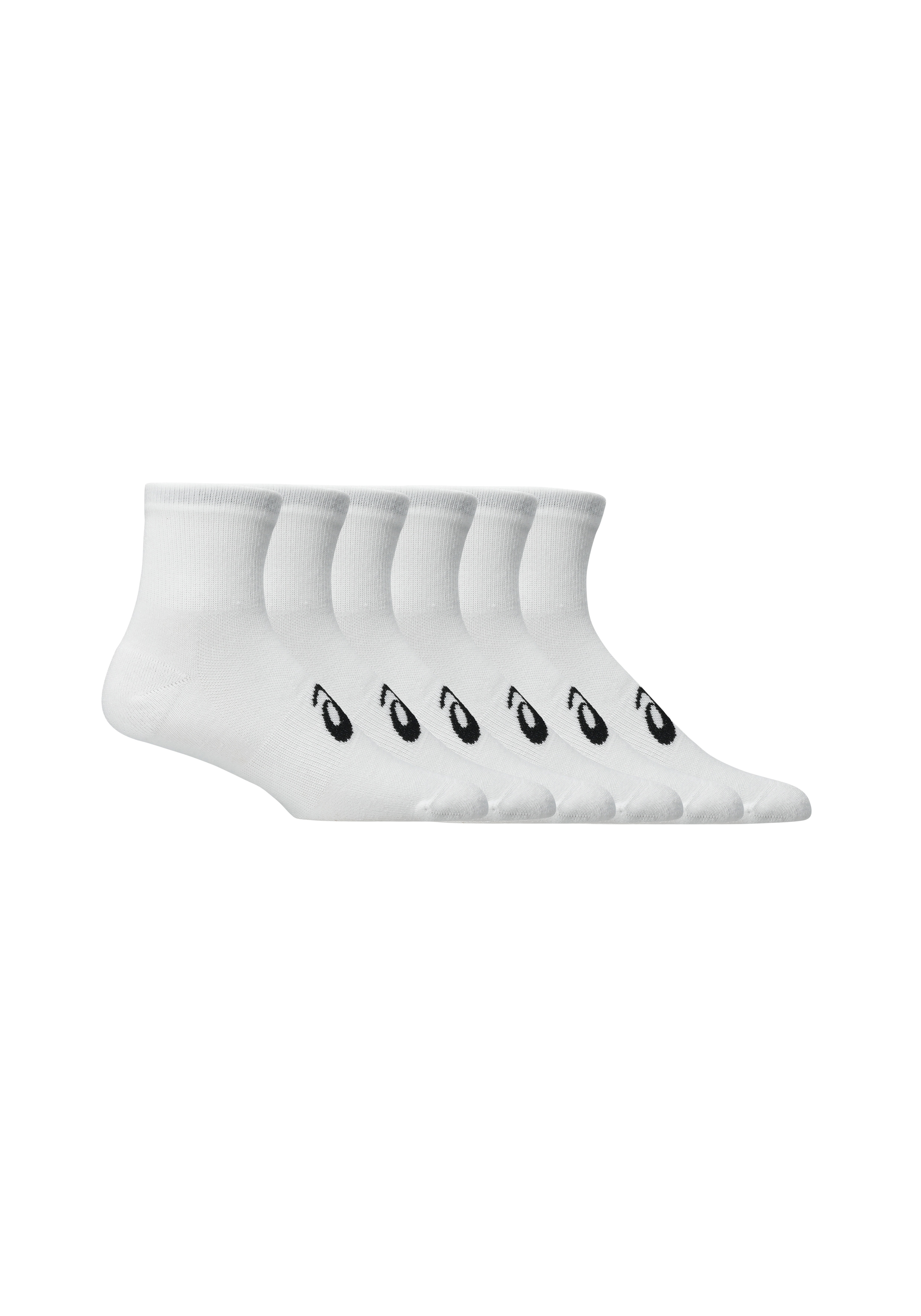 Asics Sportsocken "6 PACK QUARTER SOCK" Knöchelsocken für Fitness und sportliche Aktivitäten, im 6er-Pack