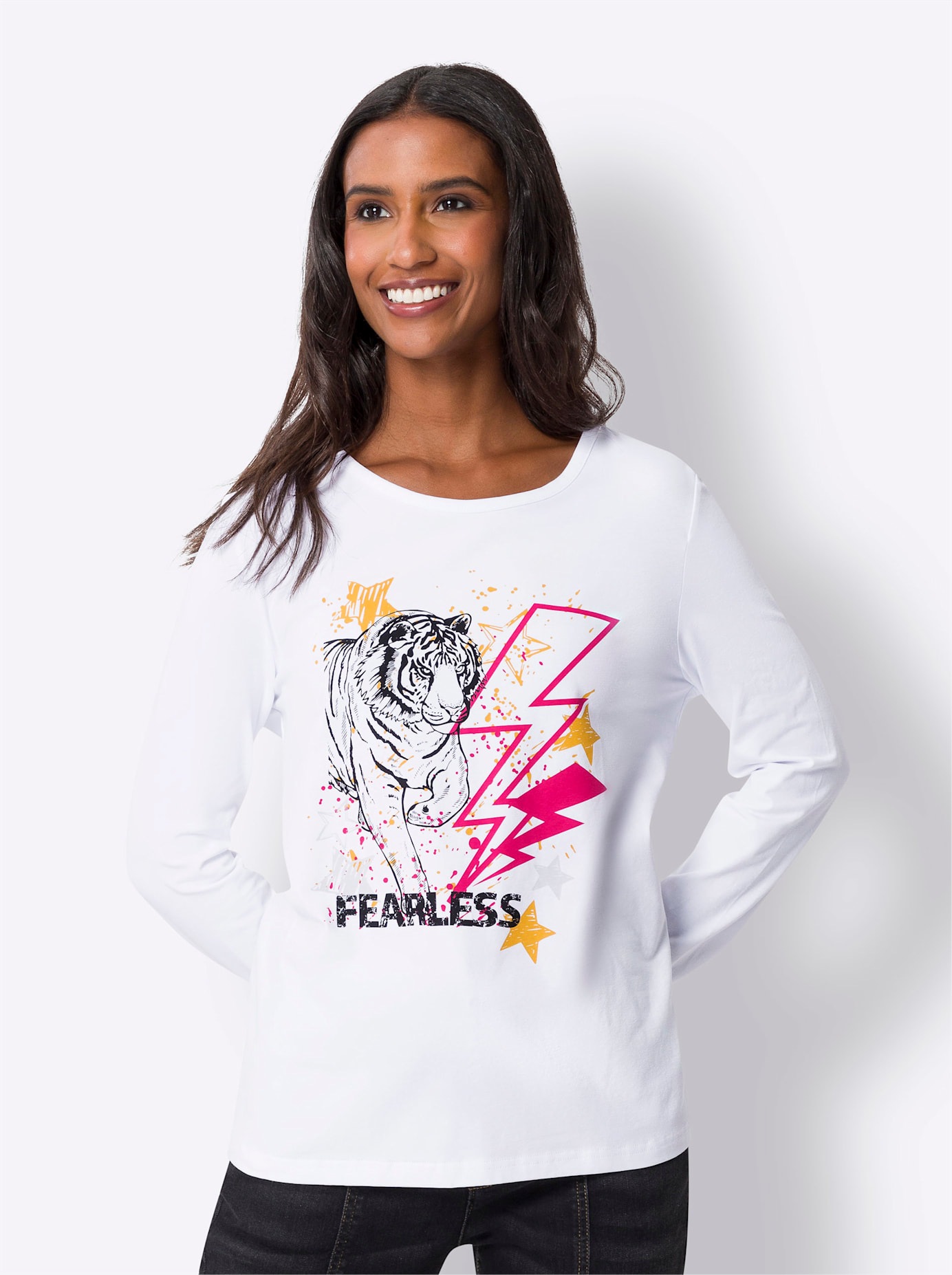 heine Langarmshirt "Shirt", (1 tlg.) günstig online kaufen