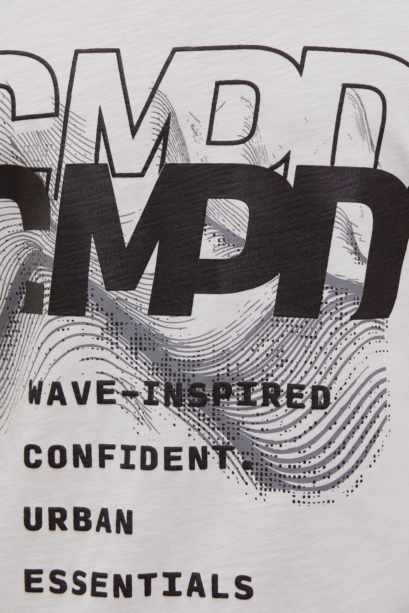 CMPD Rundhalsshirt, aus Baumwolle