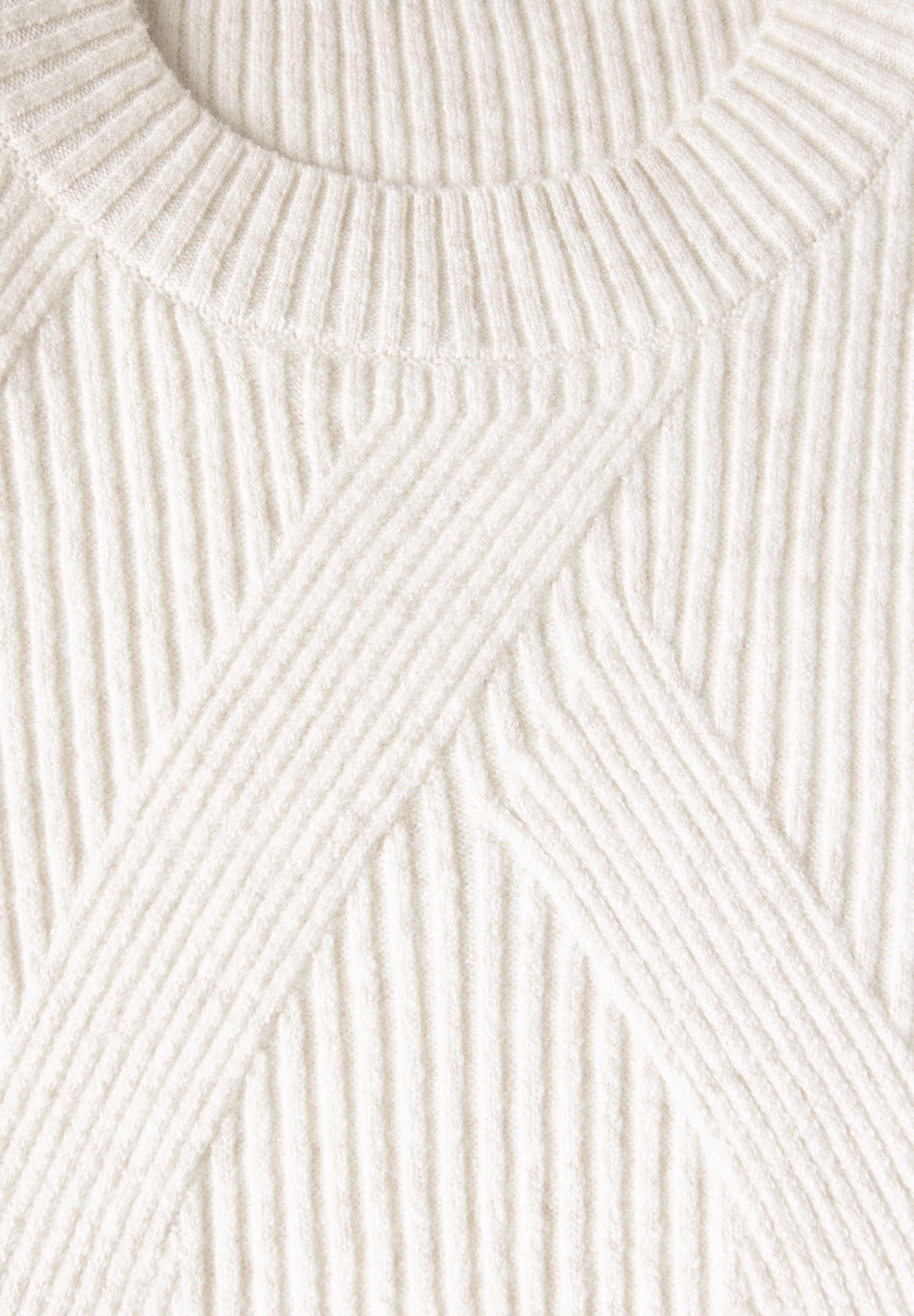 STREET ONE Strickpullover, mit Stehkragen