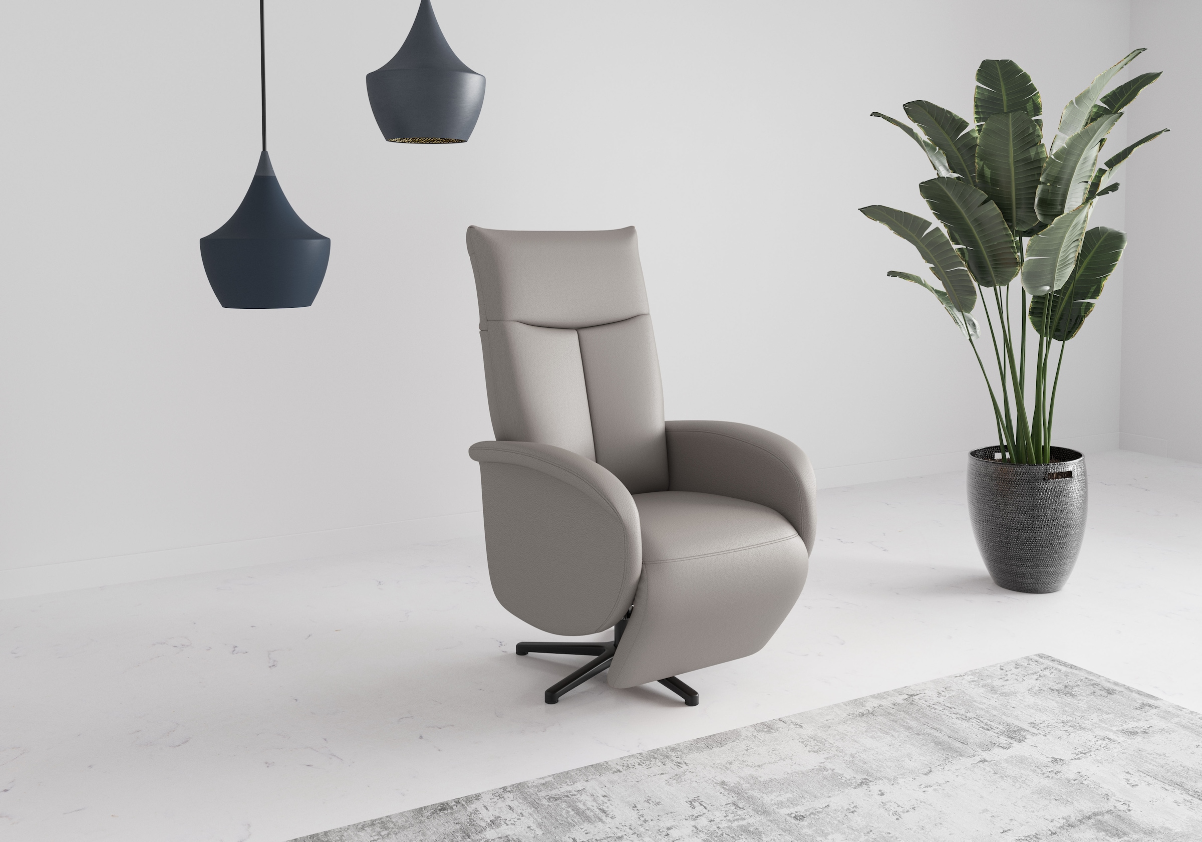 sit&more Höhe Armlehne 62 cm, wahlweise mit Aufstehhilfe, 2 Motoren und Akku