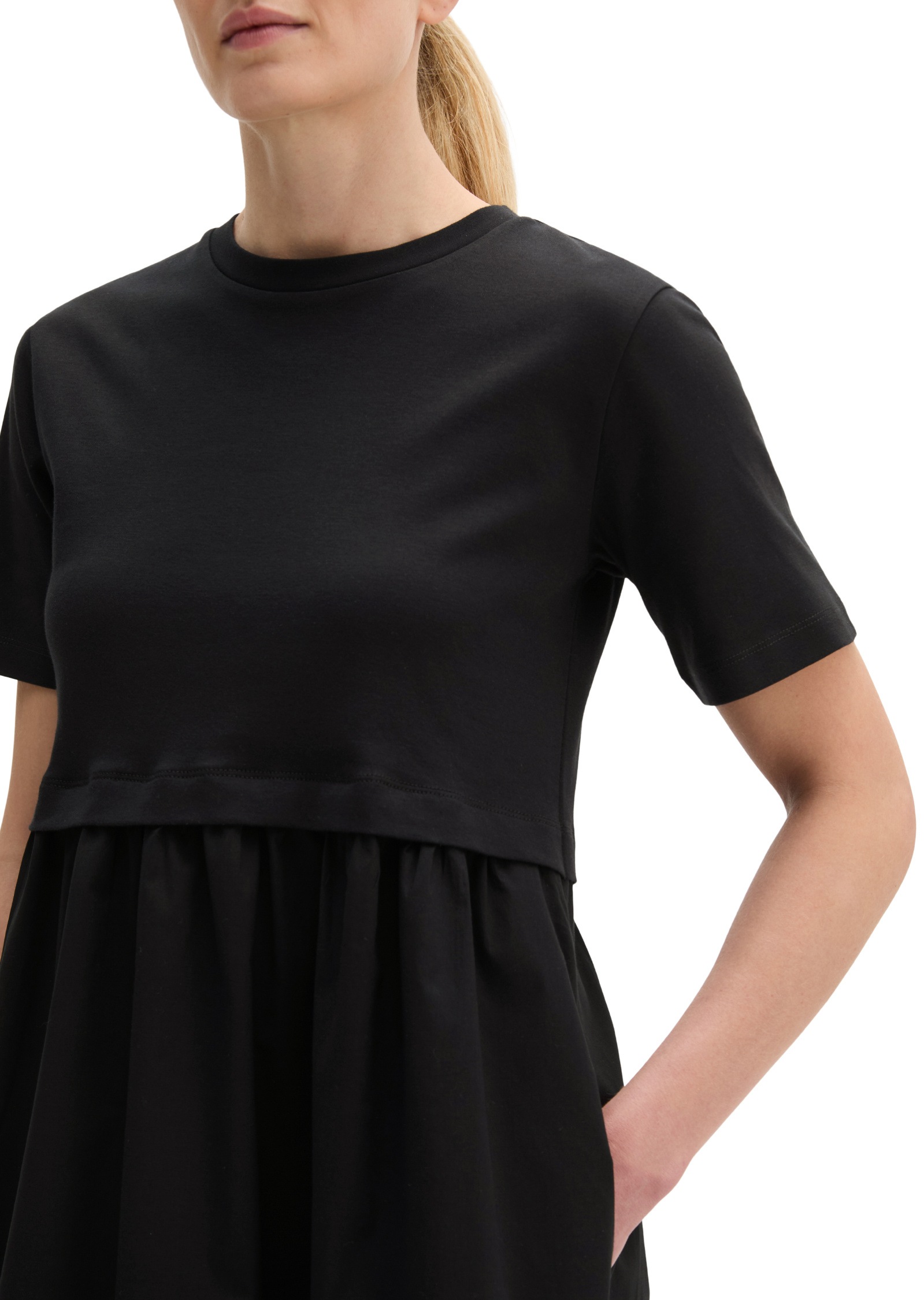 Marc O'Polo Jerseykleid »aus Material-Mix«