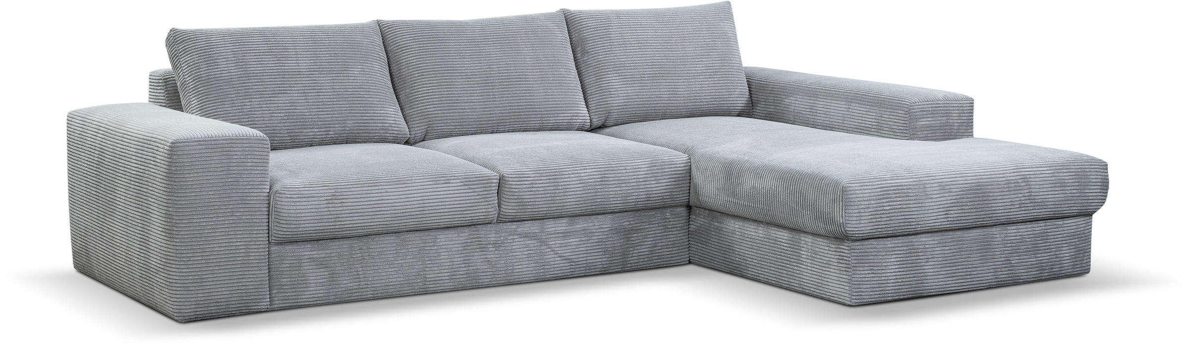 WERK2 Ecksofa Rozzana, in modischem Cord-Bezug