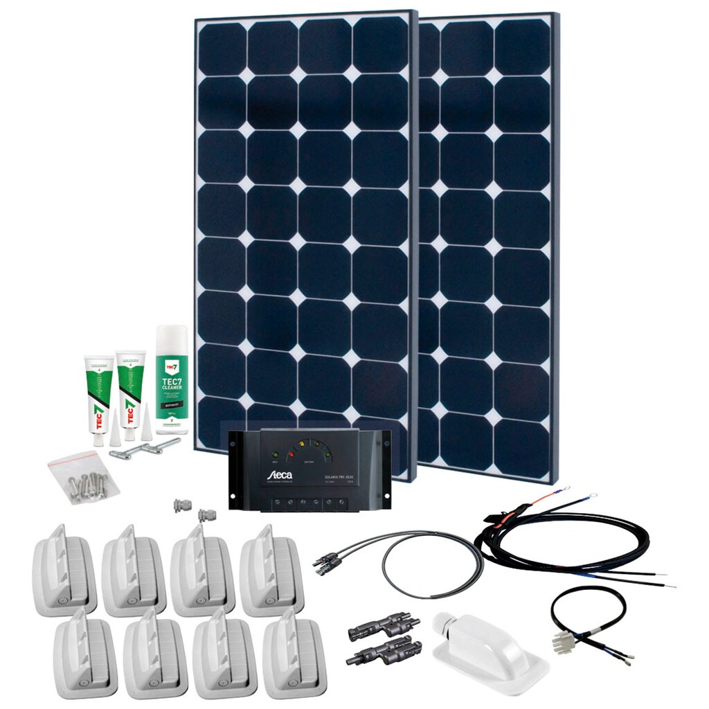 Phaesun Solaranlage »SPR Caravan Kit, Solar Peak PRS15 240«, (Komplett-Set)