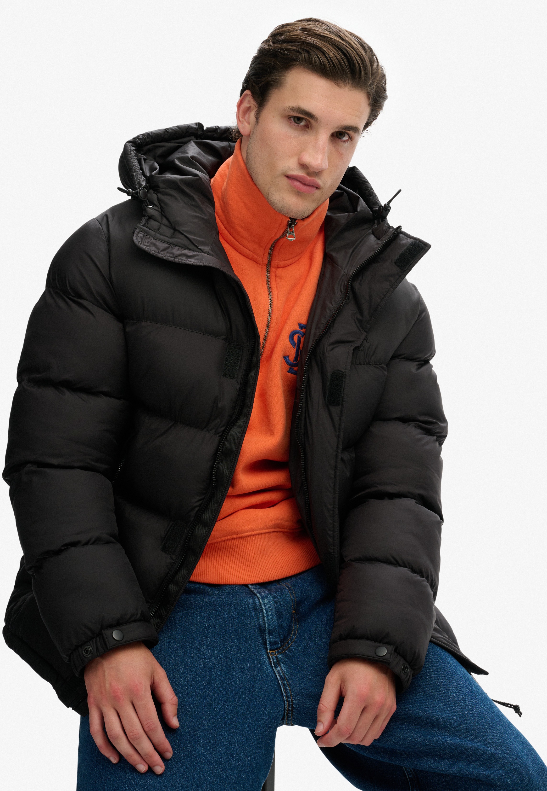 Thumbnail - Superdry Steppjacke "HOODED TECH PADDED JKT" mit Kapuze