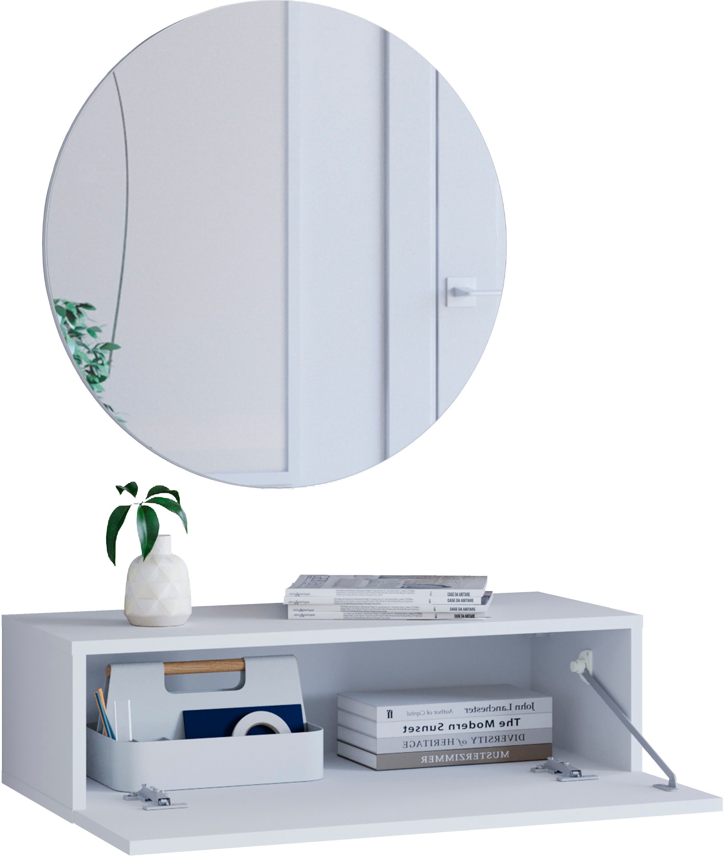 INOSIGN Garderoben-Set »PARIS«, (Komplett-Set, 2 St.), Garderoben- Set Breite 70cm, ideal für schmale Flure