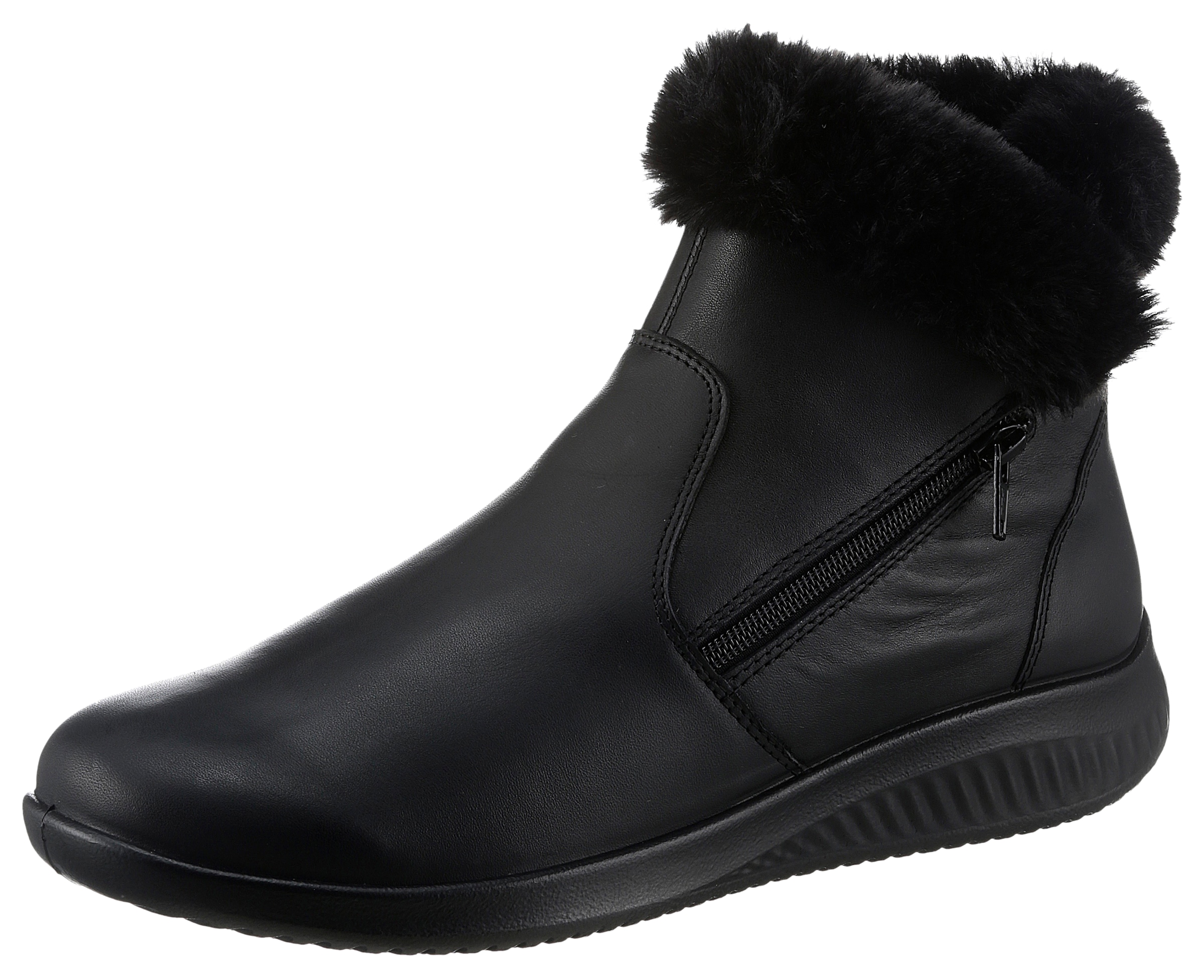 Jomos Winterstiefelette "Allegra", Winterboots, Komfortstiefelette mit Reißverschluss, extraweit