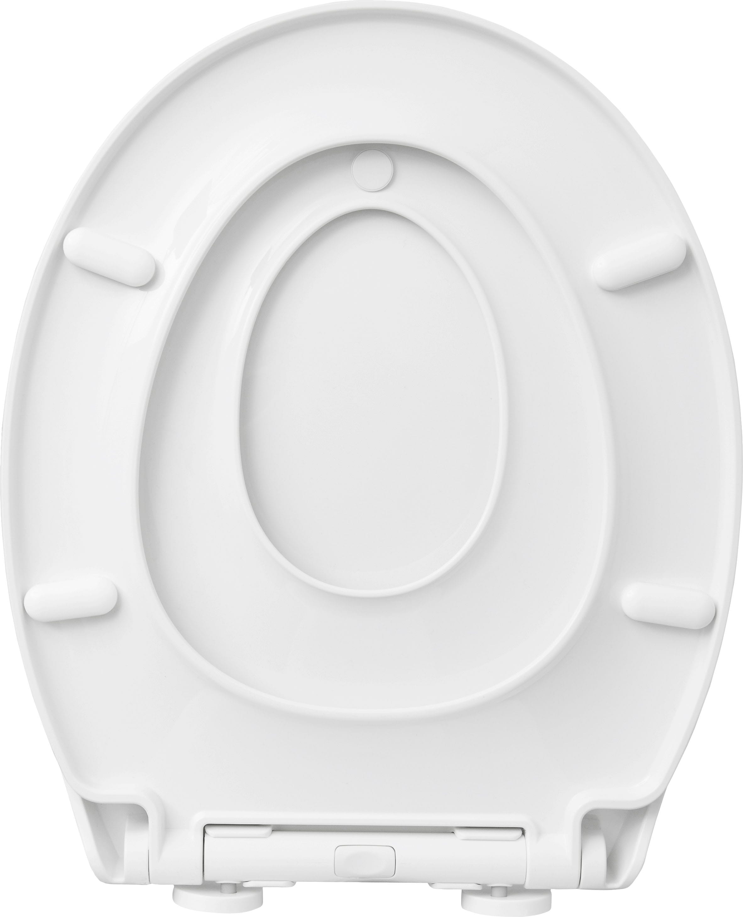 CORNAT WC-Sitz »Pflegeleichter Thermoplast - Montierbarer Kinder-Sitz - Quick up«, Clean Funktion - Absenkautomatik - Montage von oben / Toilettensitz