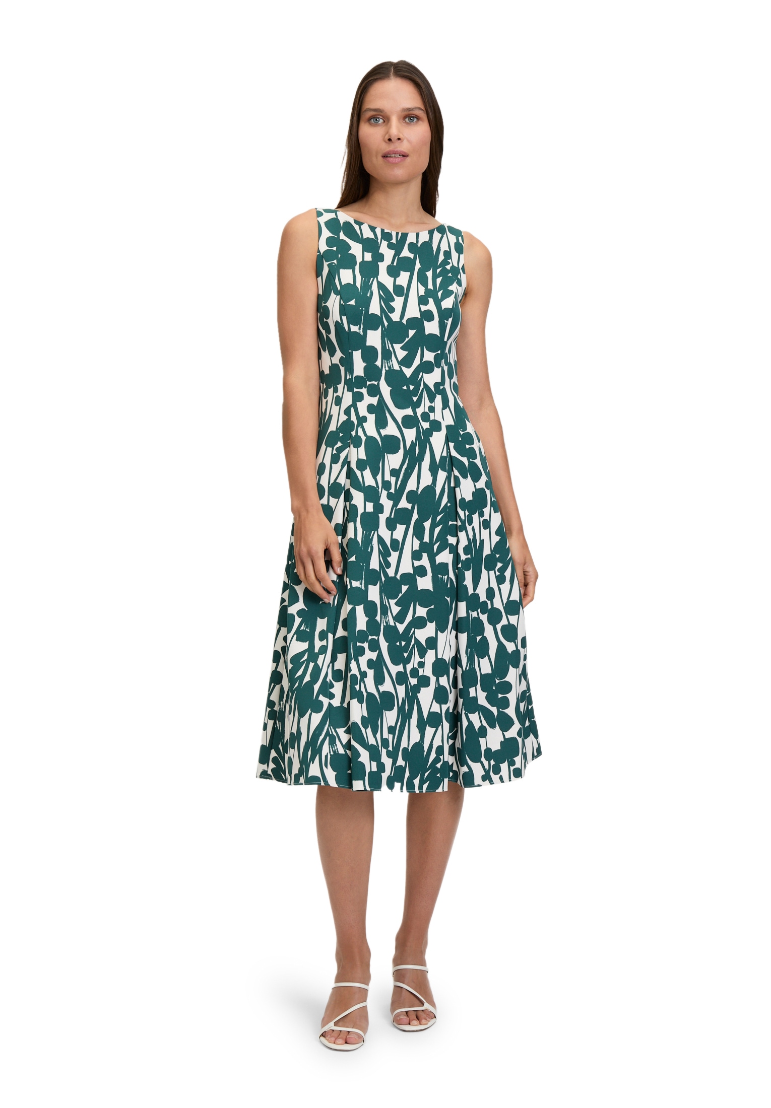 Vera Mont Cocktailkleid "Damen Cocktailkleid mit Print" Nahttasche Druck günstig online kaufen