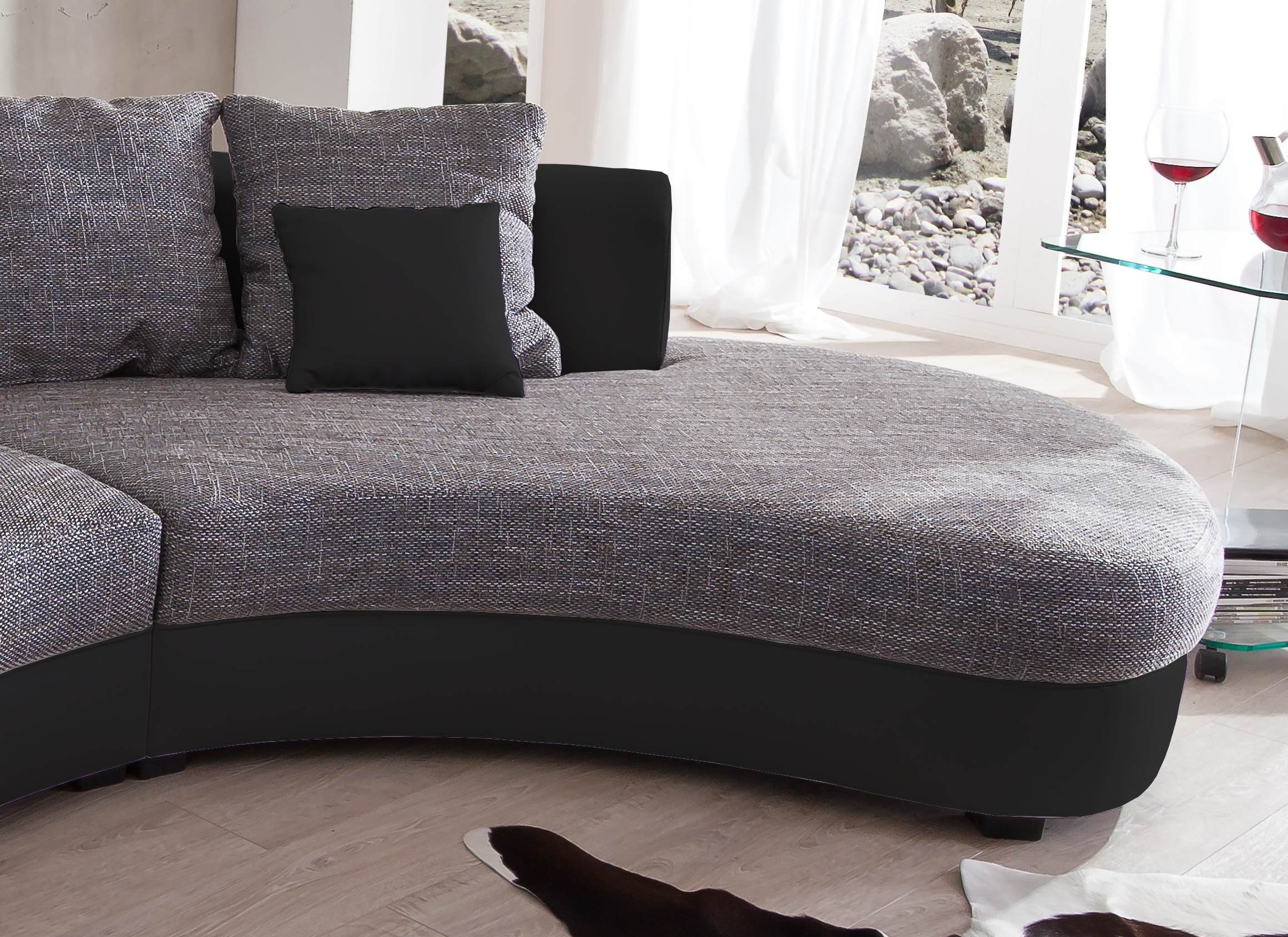 INOSIGN Ecksofa »Limoncello organische Formensprache, OTTOs Choice, L-Form«, ergonomische Form