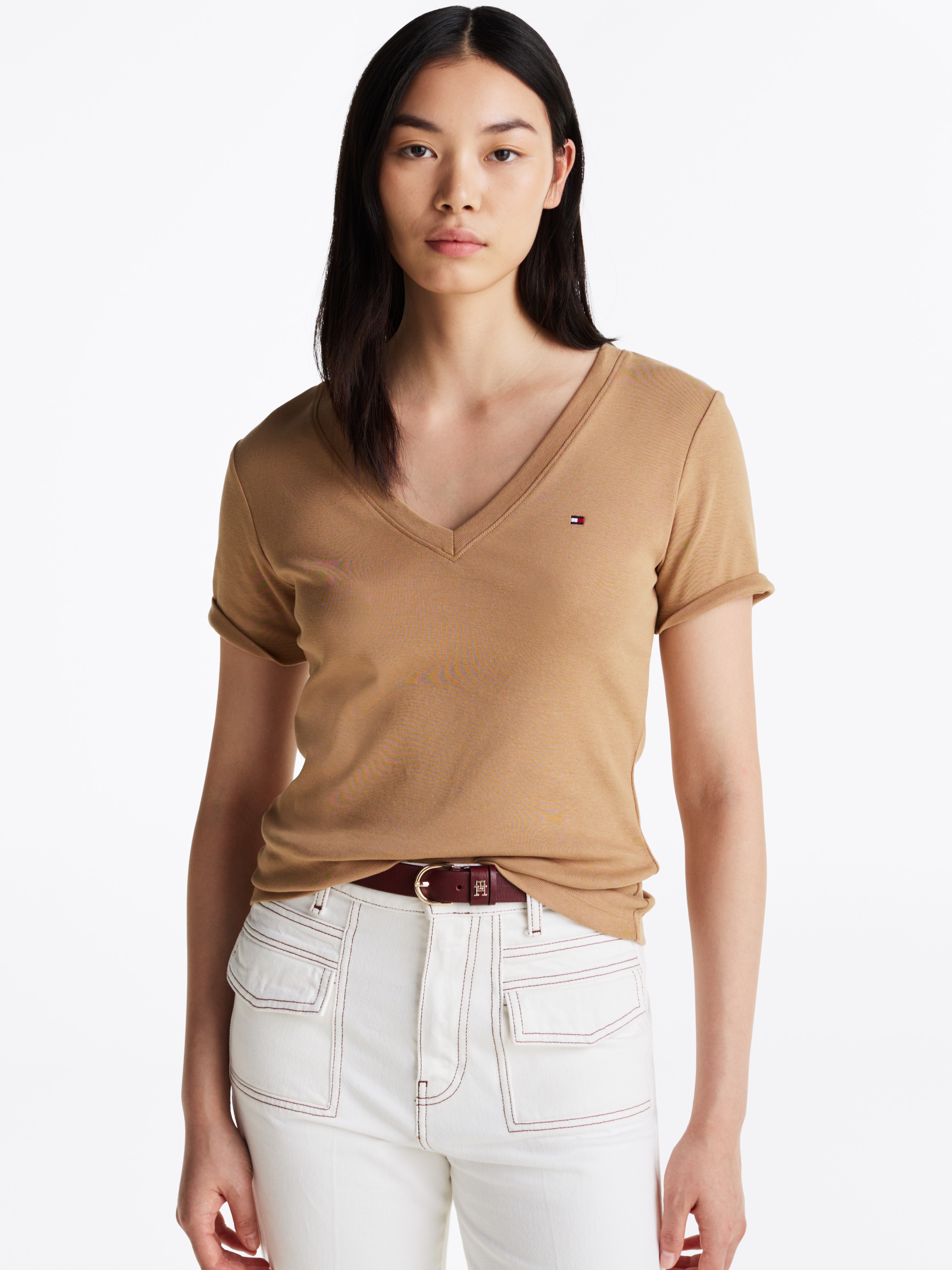 Tommy Hilfiger T-Shirt "CODY, Slim Fit", mit V-Ausschnitt günstig online kaufen