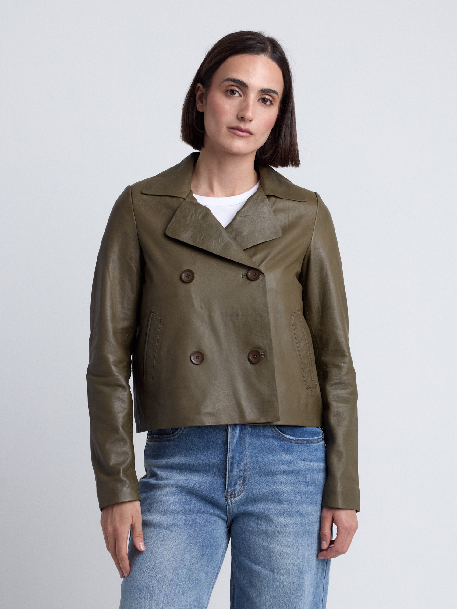 Maze Lederjacke "42024083"